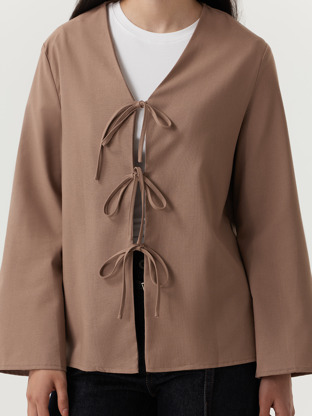 Блузка коричневый для женщин 48259-13 28