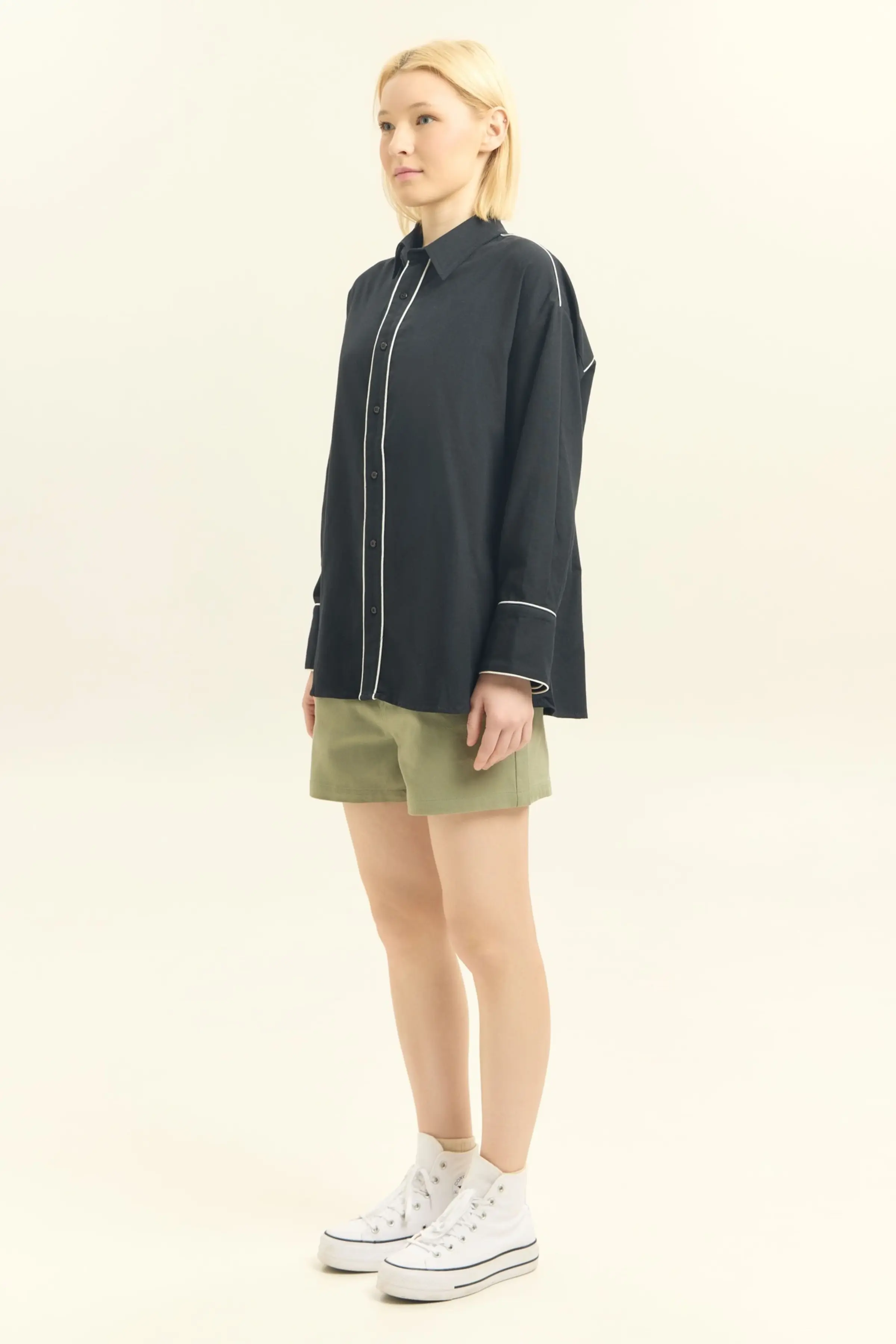 Рубашка черный для женщин 45247-1 66