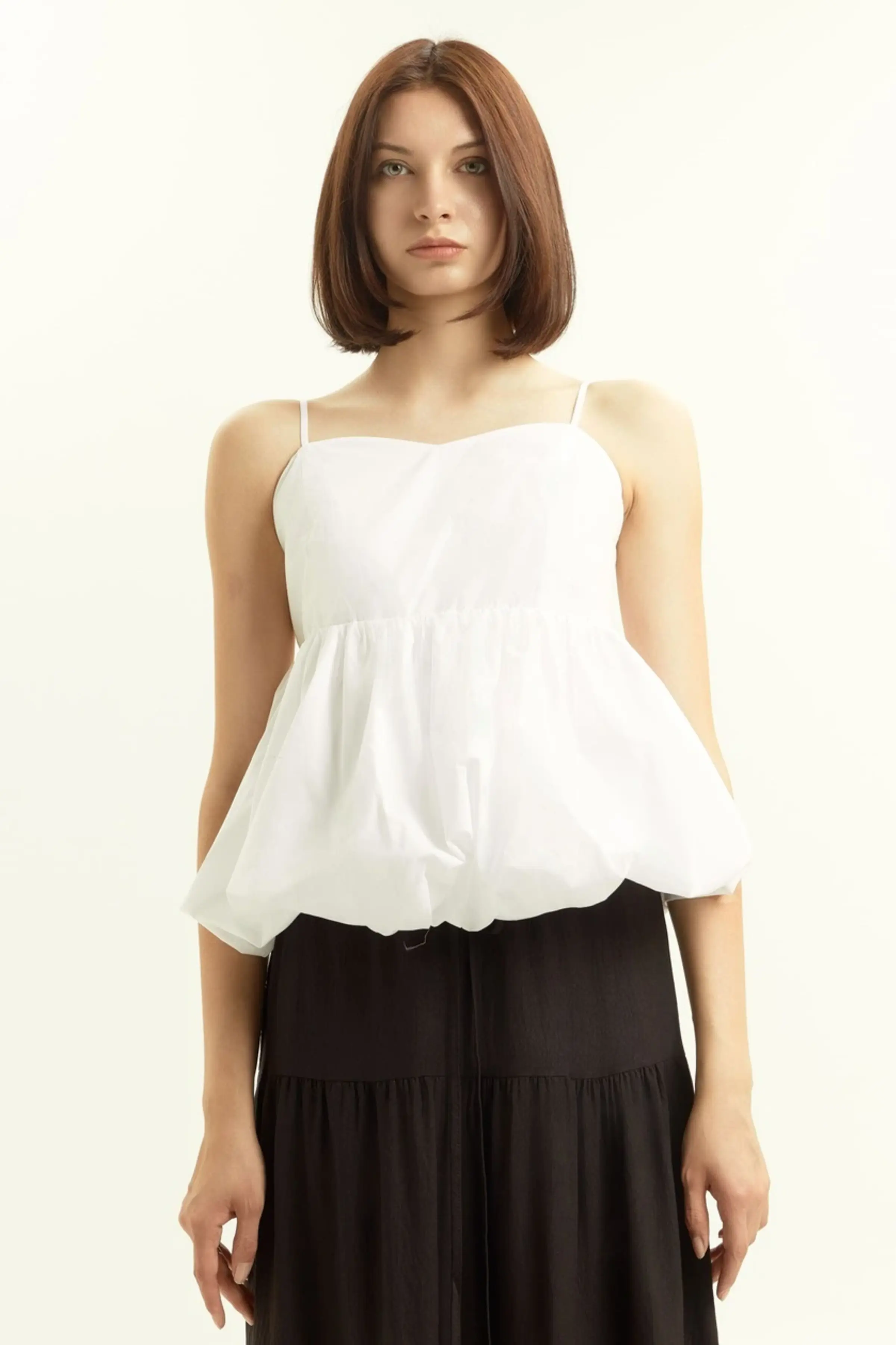 Топ белый для женщин 45194-4 46