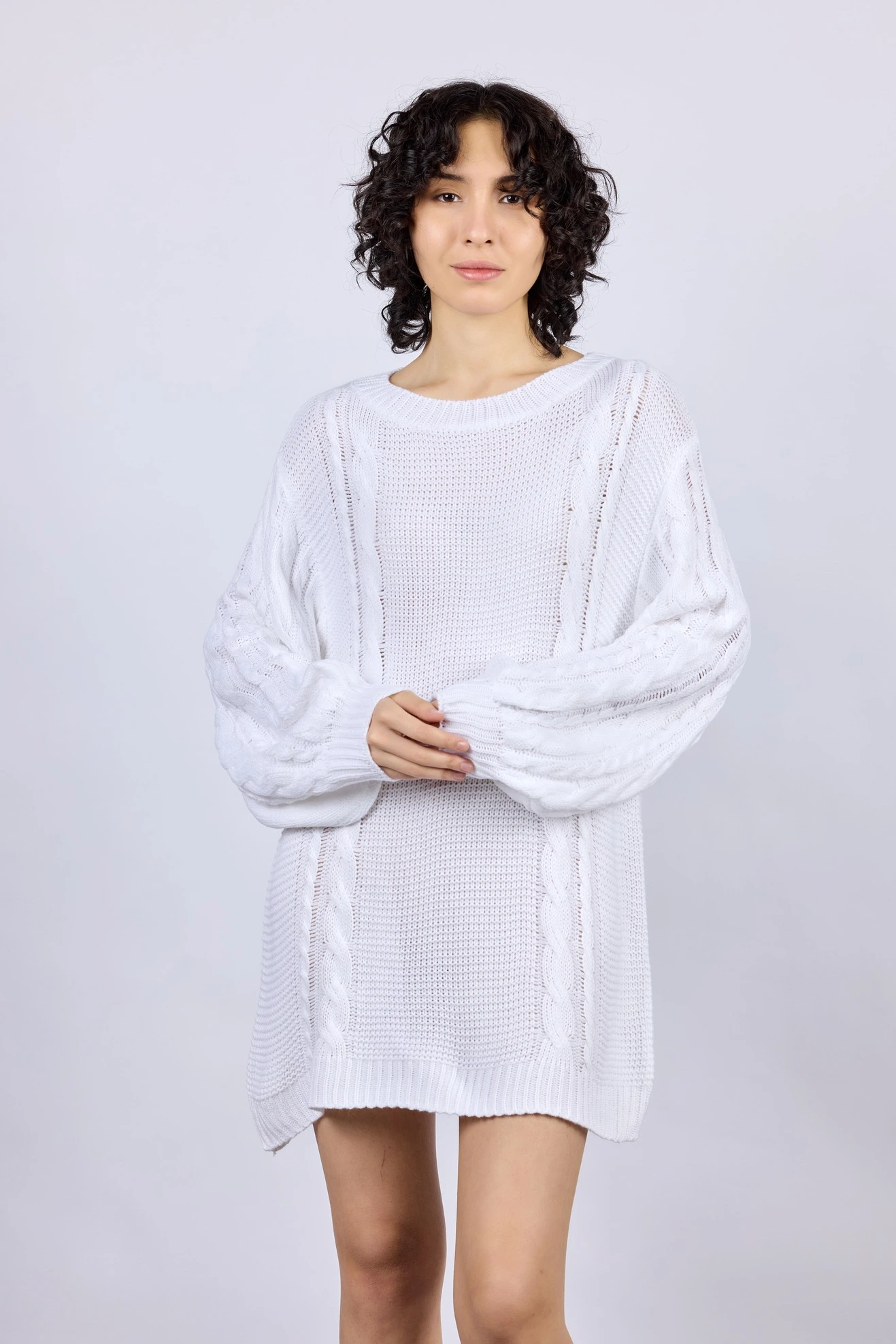 Свитер белый для женщин 43123-4 65
