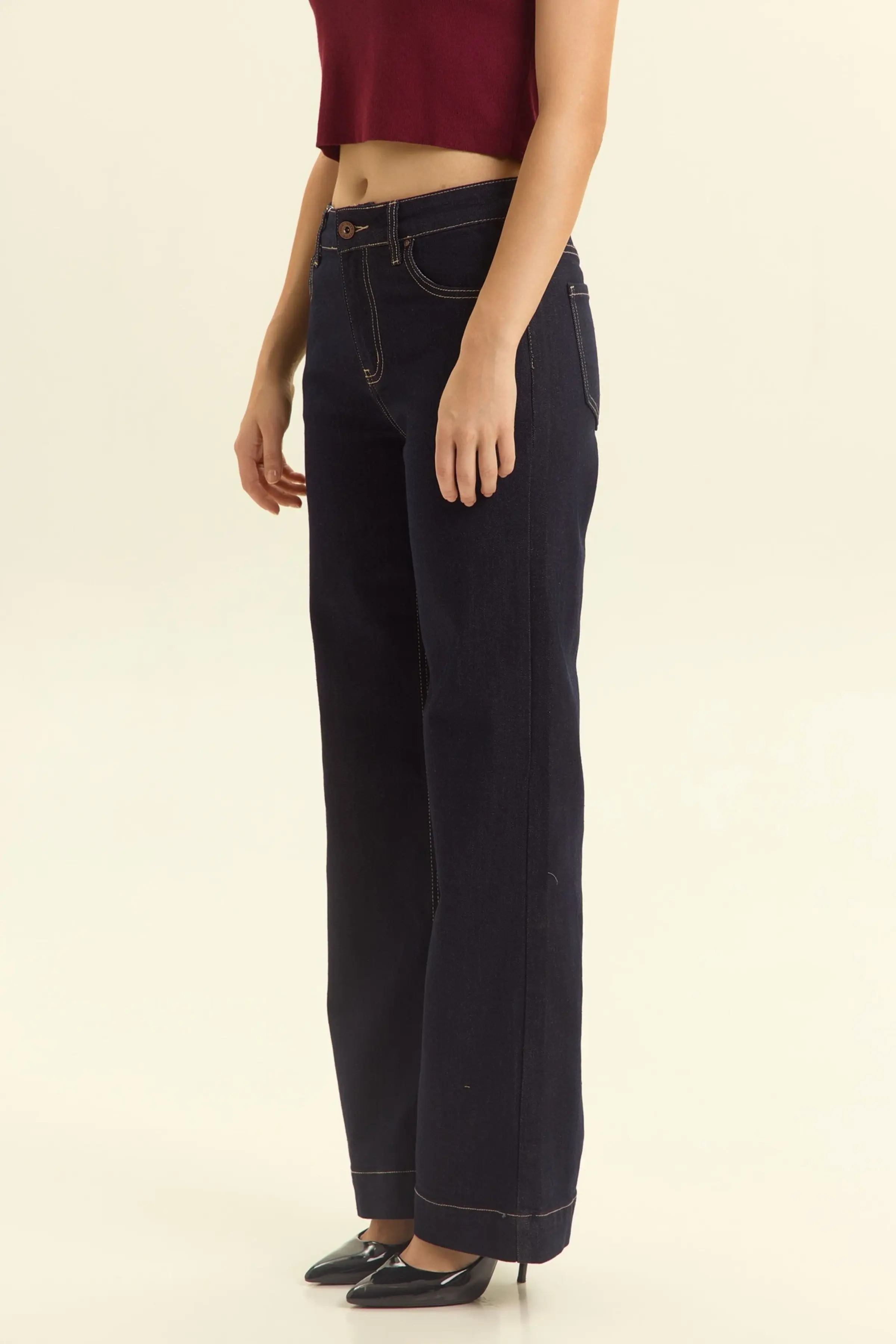 Джинсы темно-синий для женщин 46273-18 74