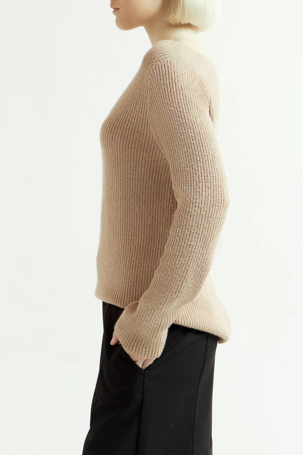 Джемпер бежевый для женщин 43165-15 60