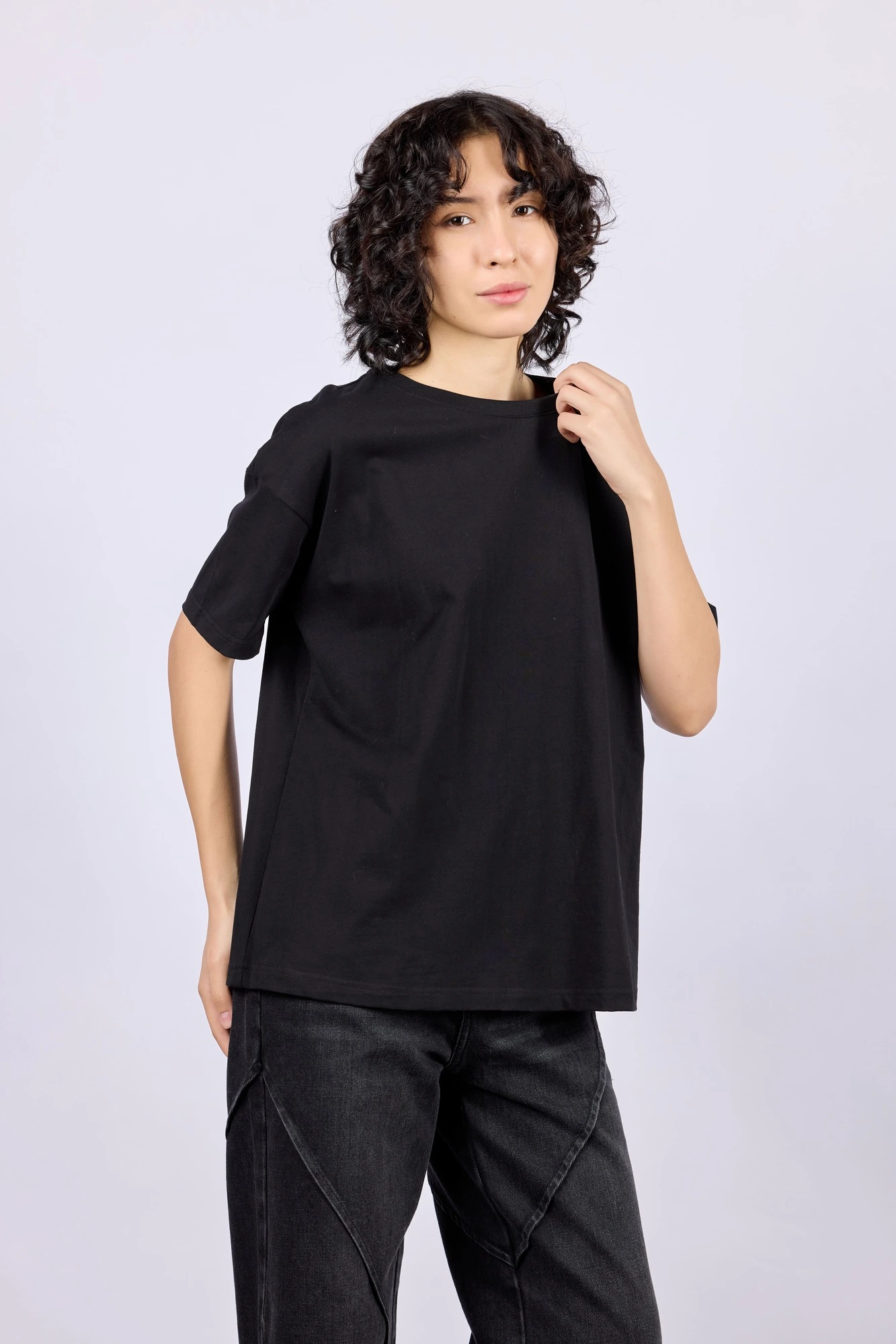 Футболка черный для женщин 43214-1 67