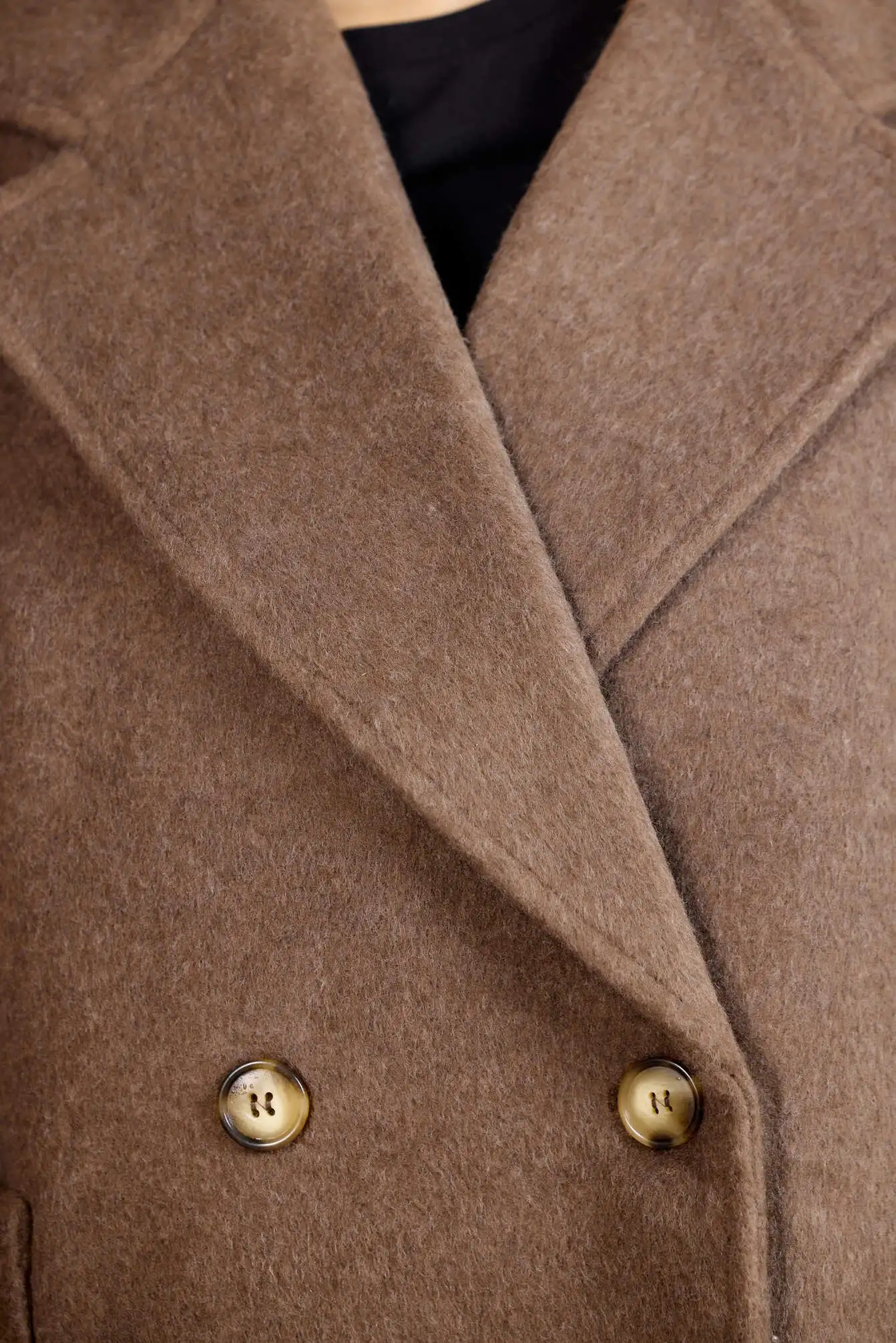 Пальто коричневый для женщин 43425-13 53