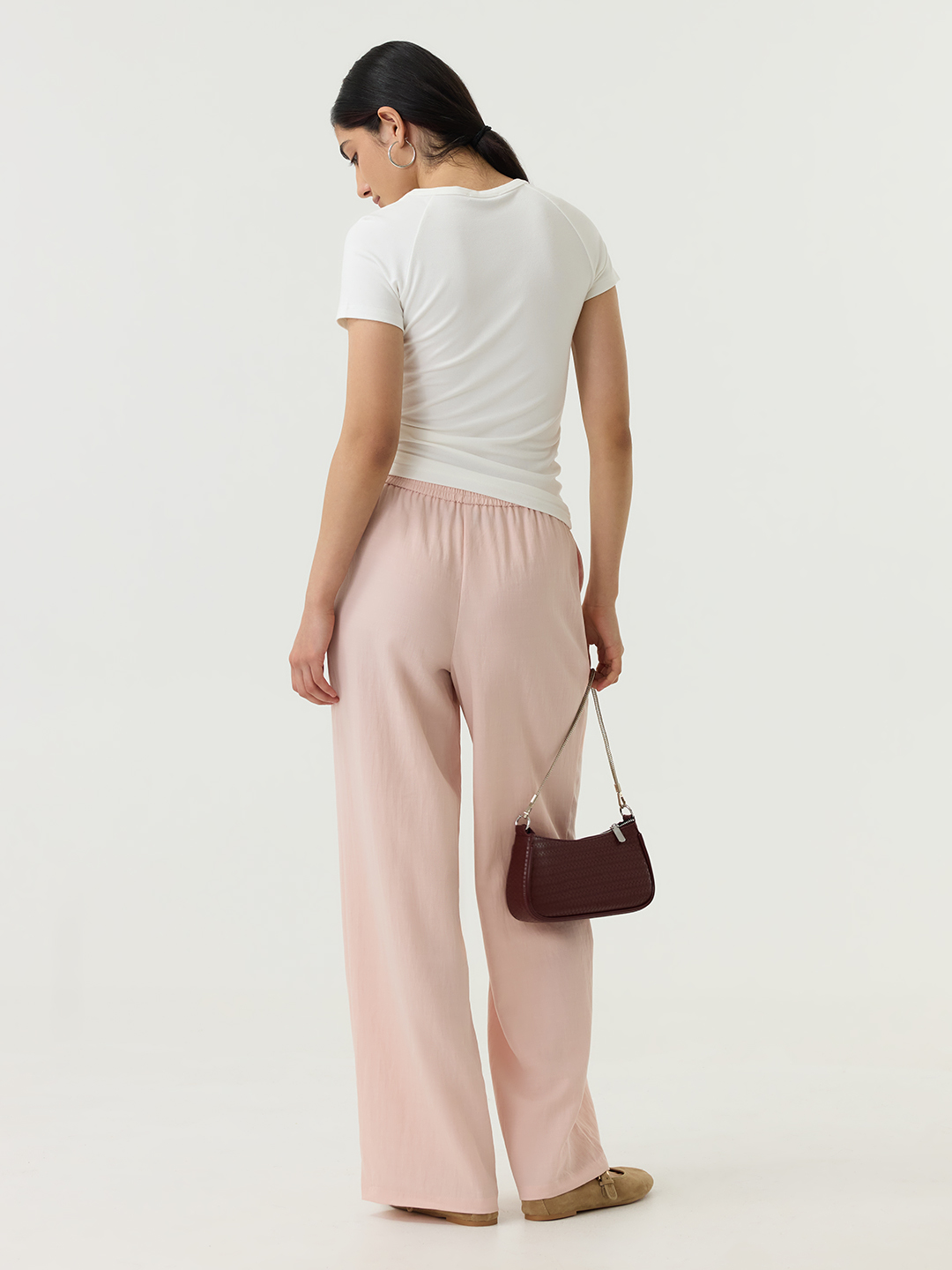 Брюки розовый для женщин 48214-17 71