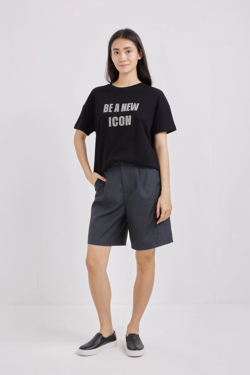 Шорты темно-серый для женщин 41332-12 57