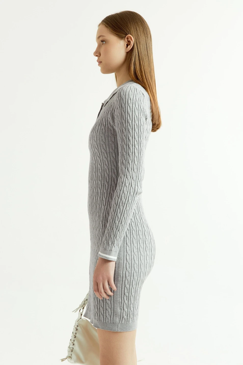 Платье серый для женщин 43146-61 54