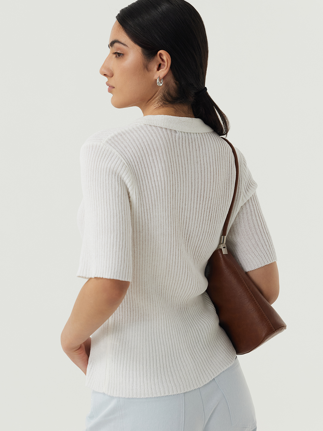 Кардиган белый для женщин 48200-4 50