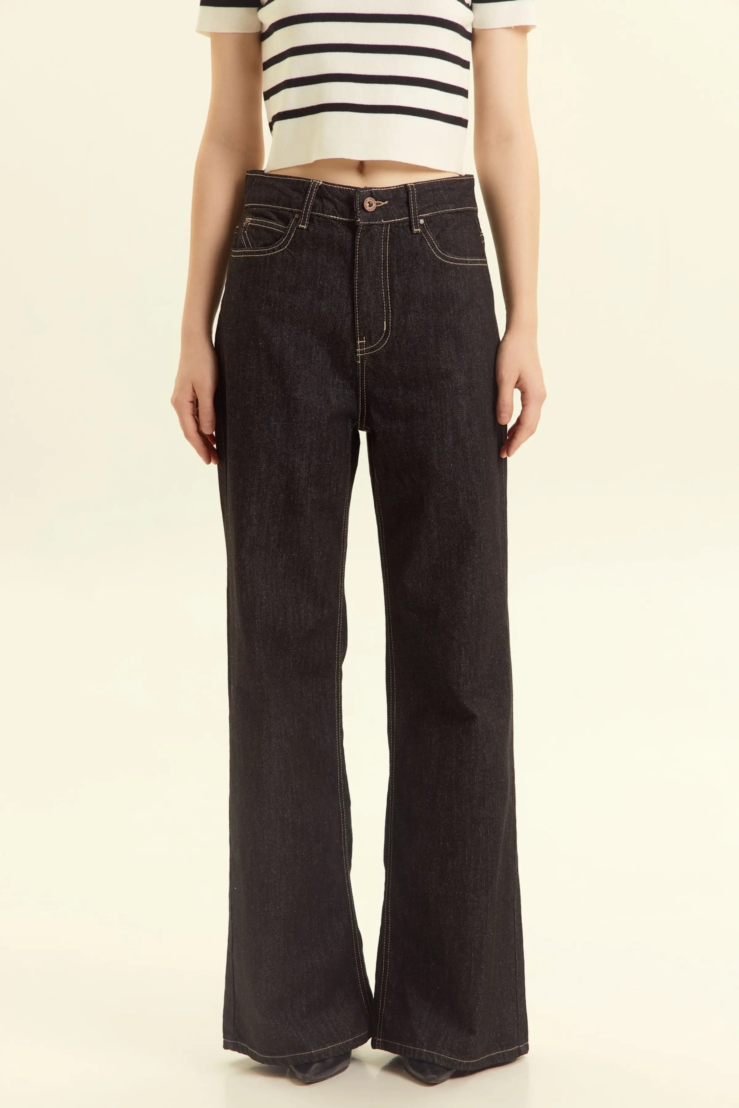 Джинсы черный для женщин 46855-1 74