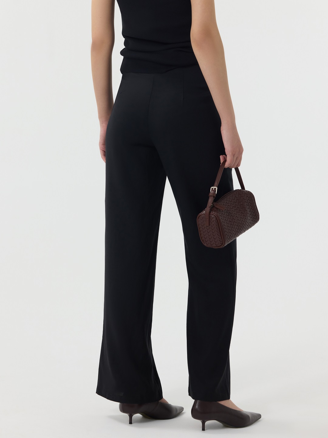 Брюки черный для женщин 49116-1 71