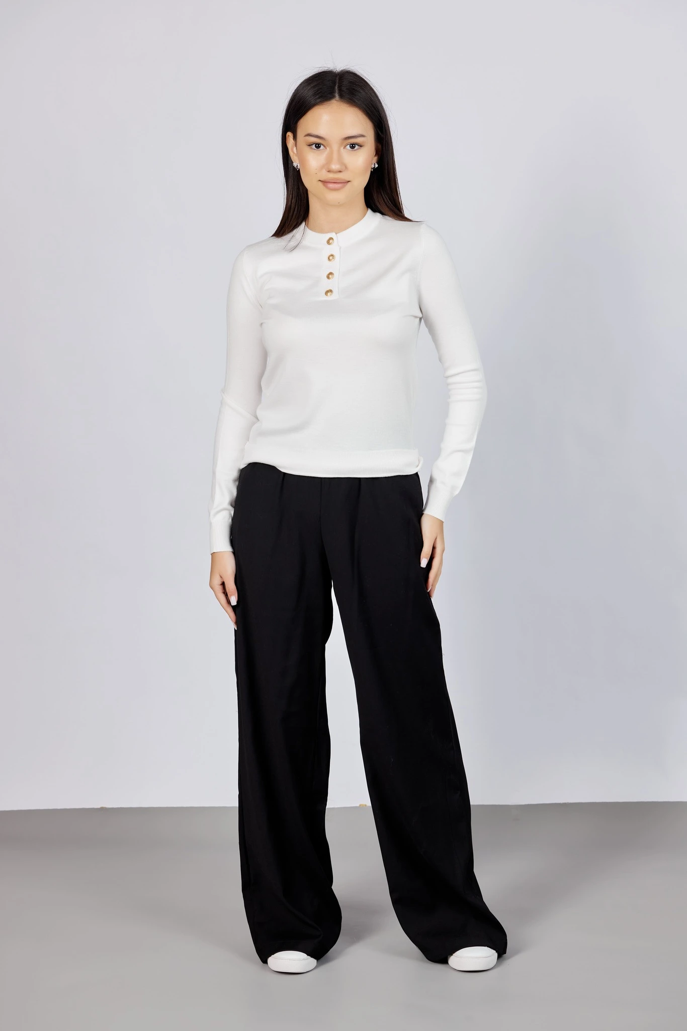 Брюки черный для женщин 43115-1 71