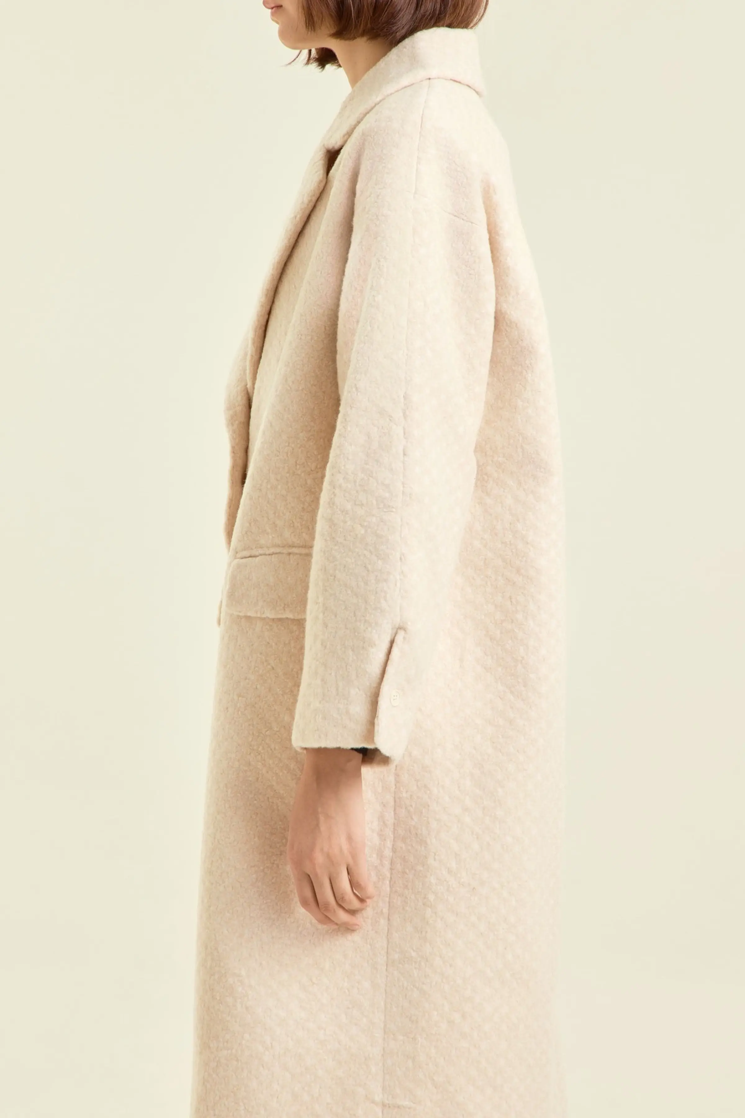 Пальто айвори для женщин 47109-234 53