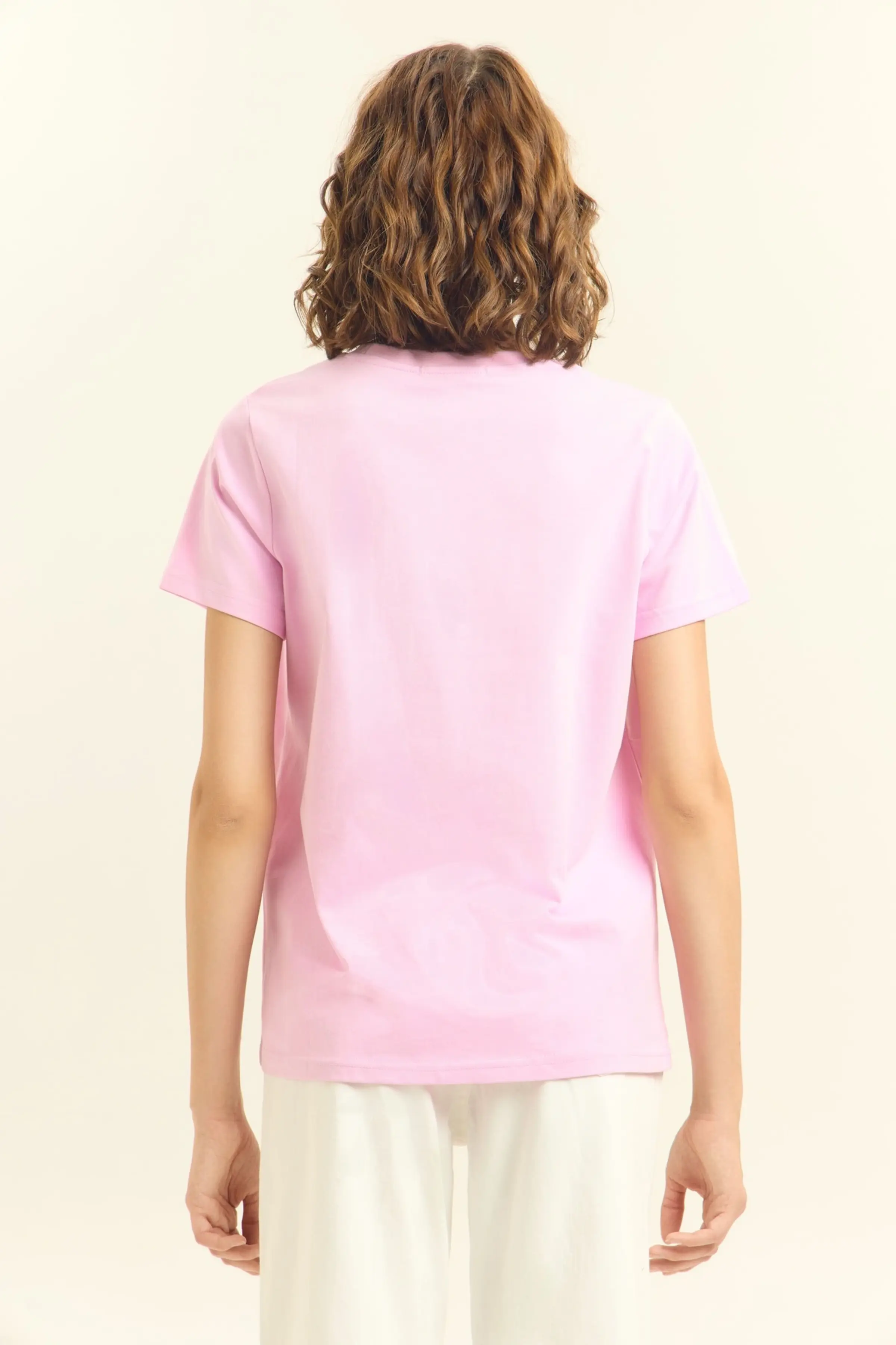 Футболка розовый для женщин 45263-17 67
