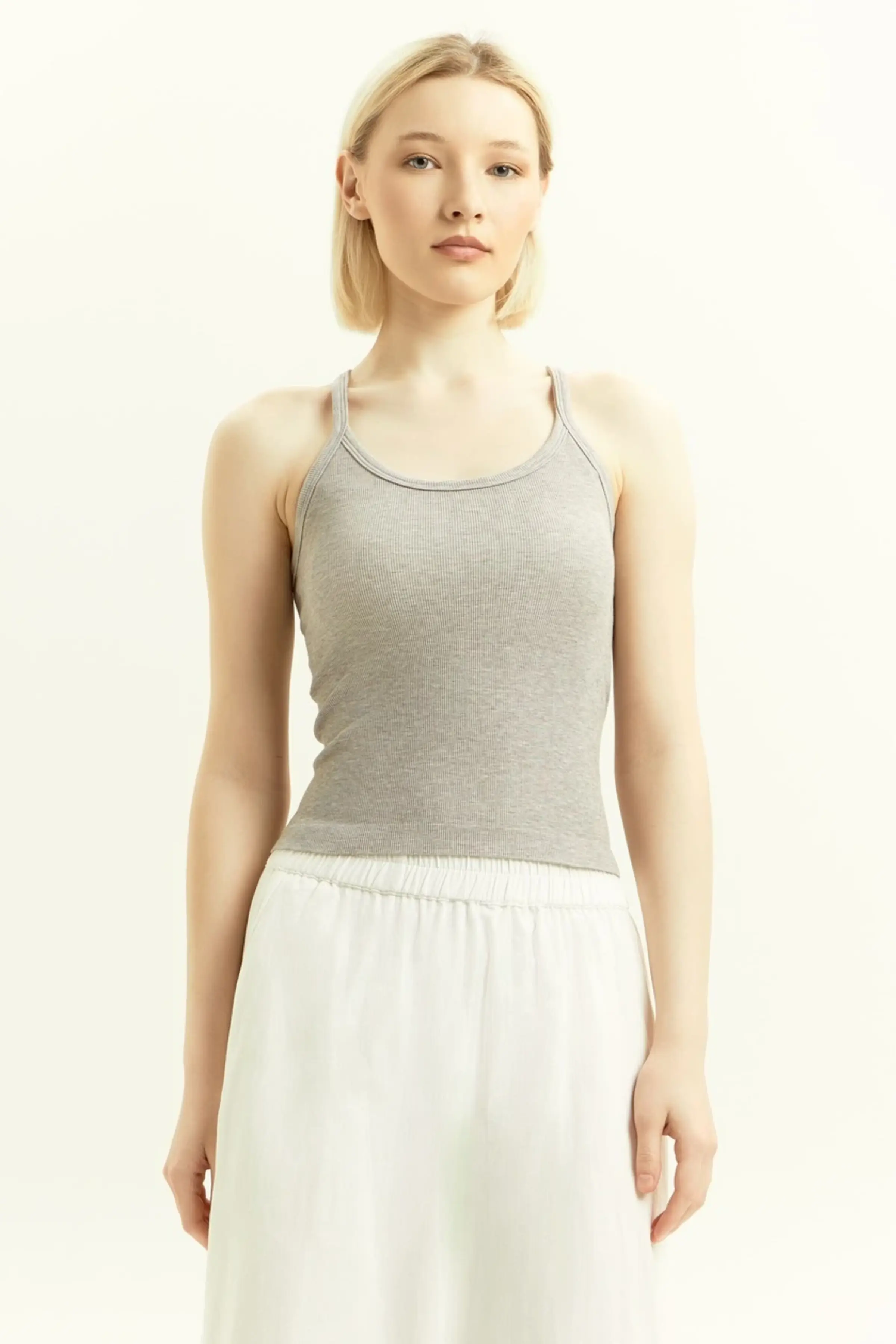 Топ серый для женщин 45370-61 46