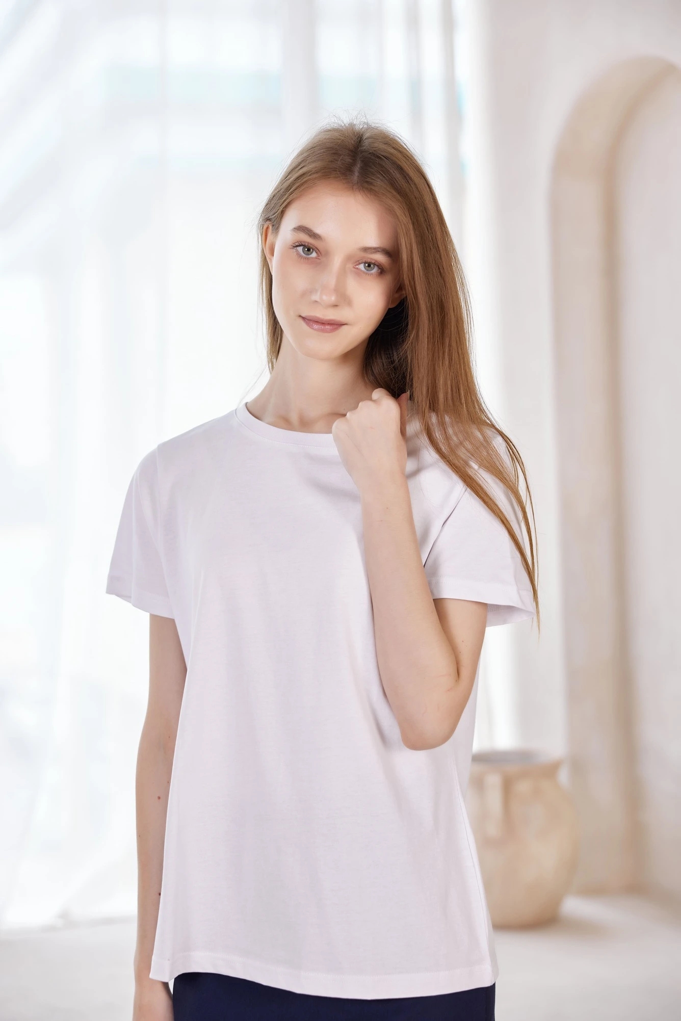 Футболка белый для женщин 42263-4 67