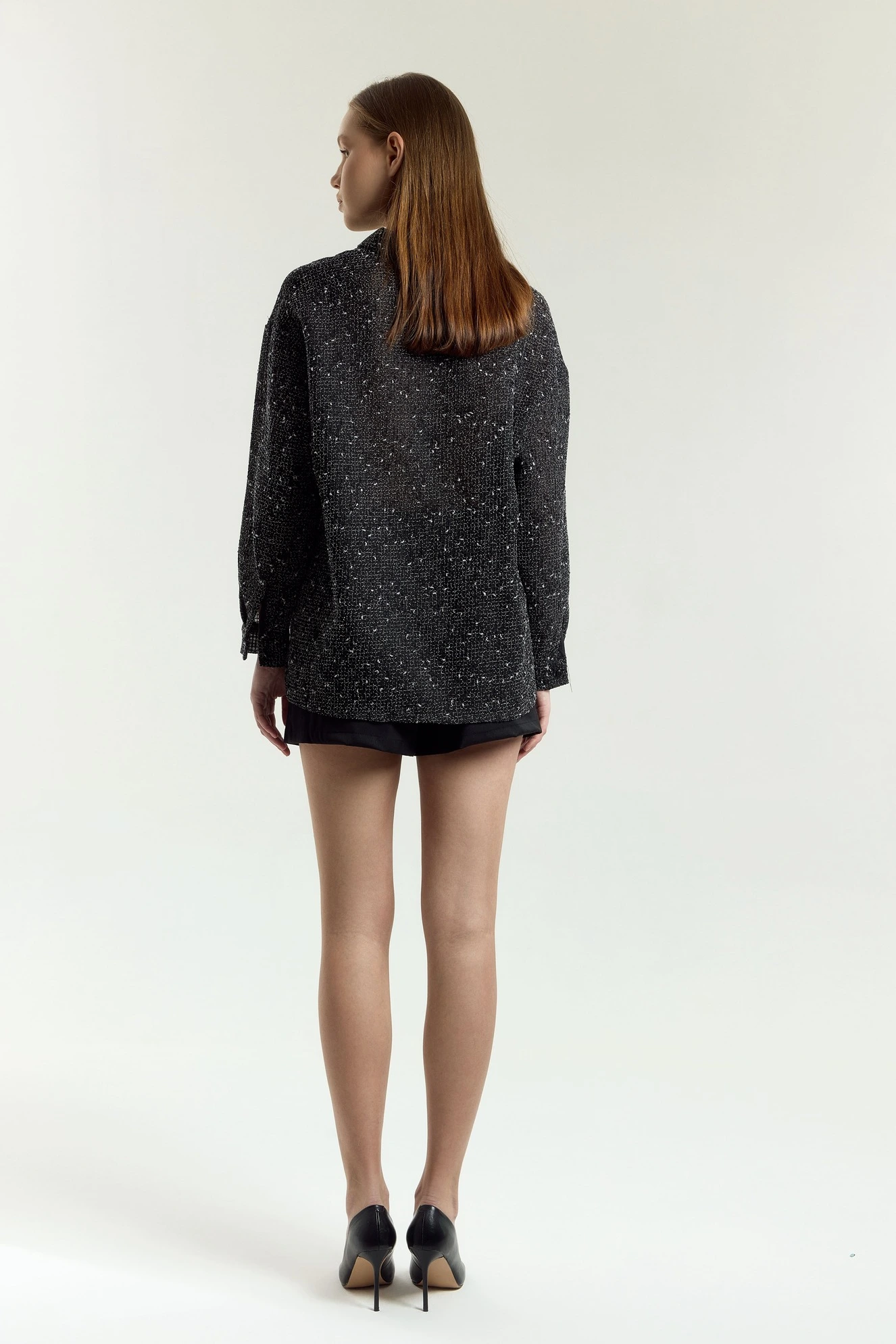 Рубашка черный для женщин 45130-1 66