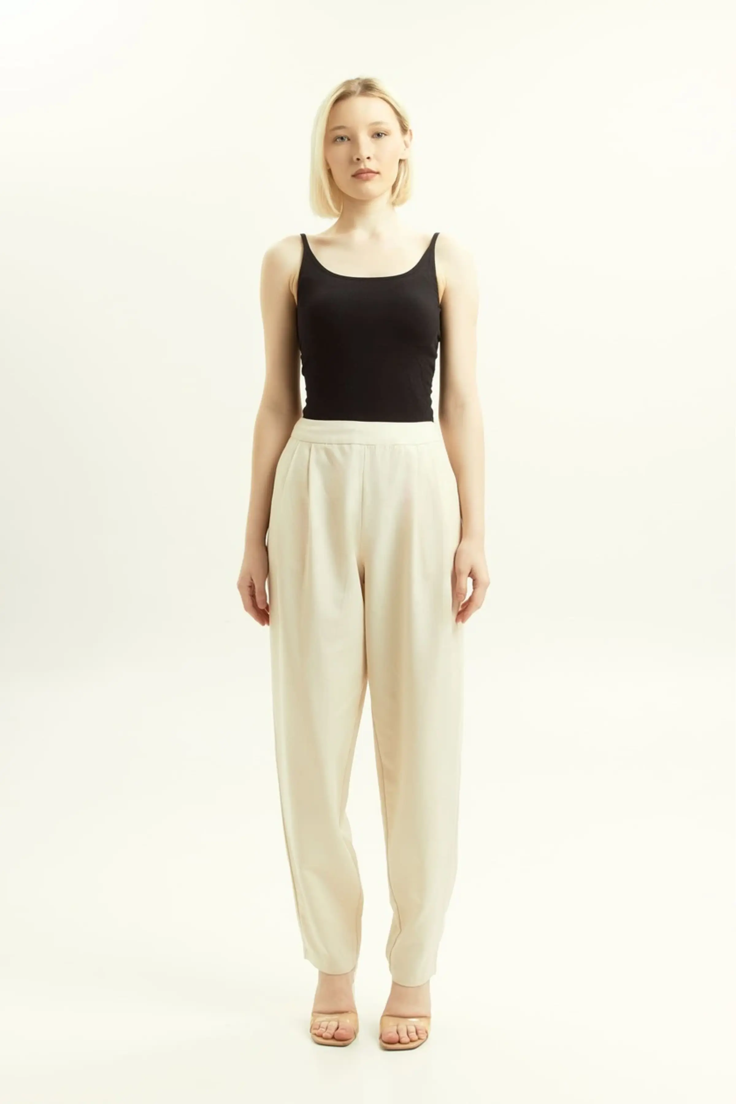 Брюки бежевый для женщин 45288-15 71