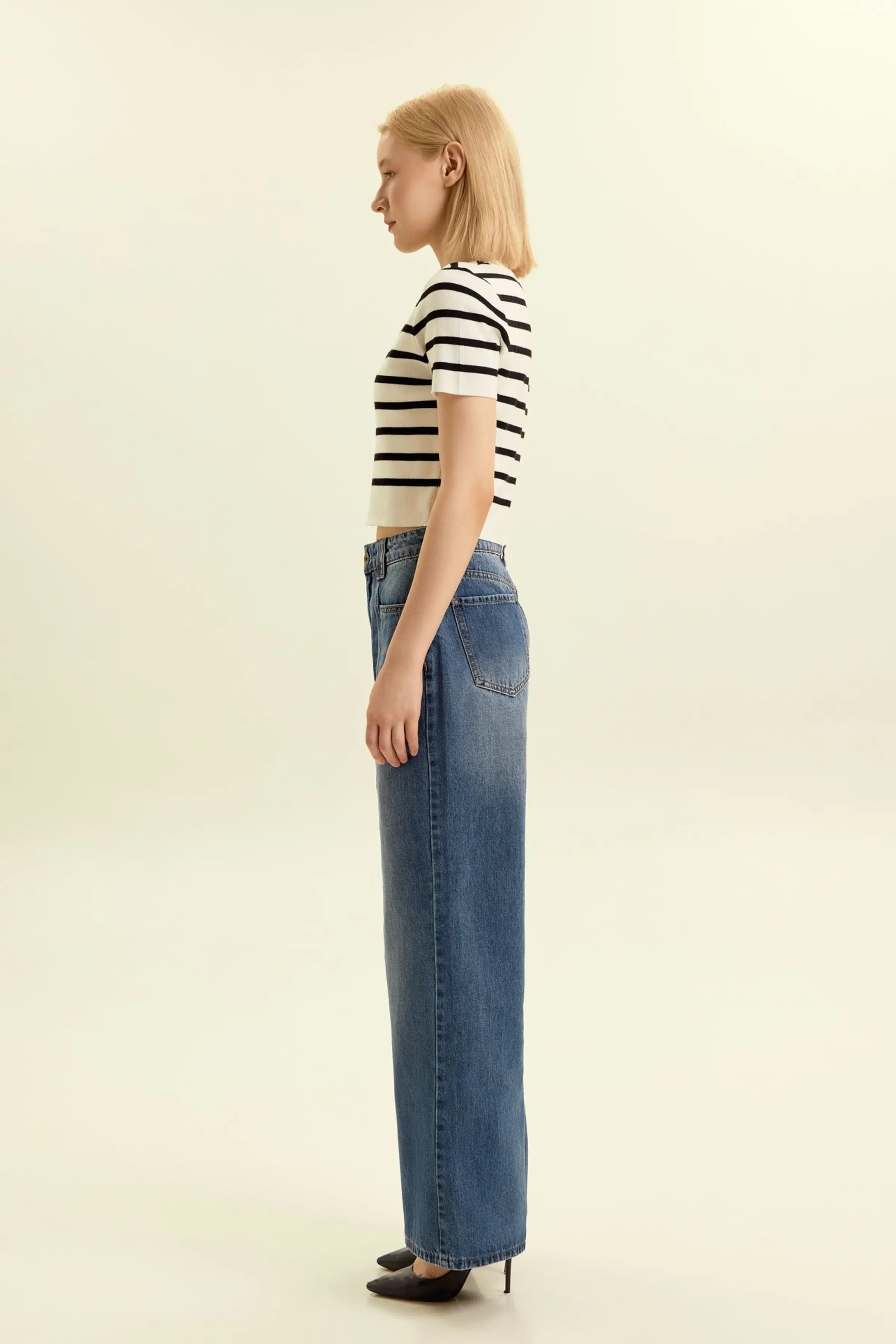 Джинсы голубой для женщин 46271-10 74