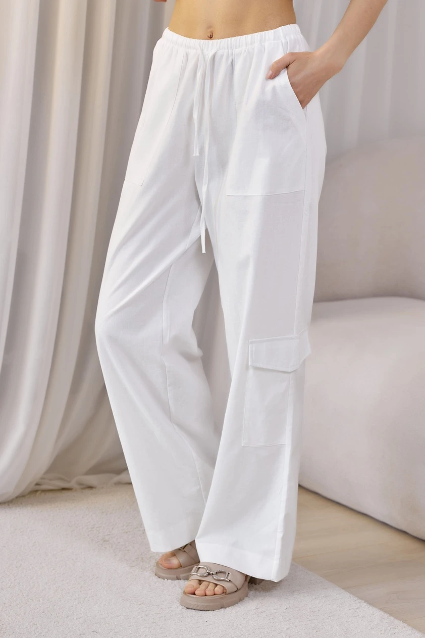 Брюки белый для женщин 41220-4 71