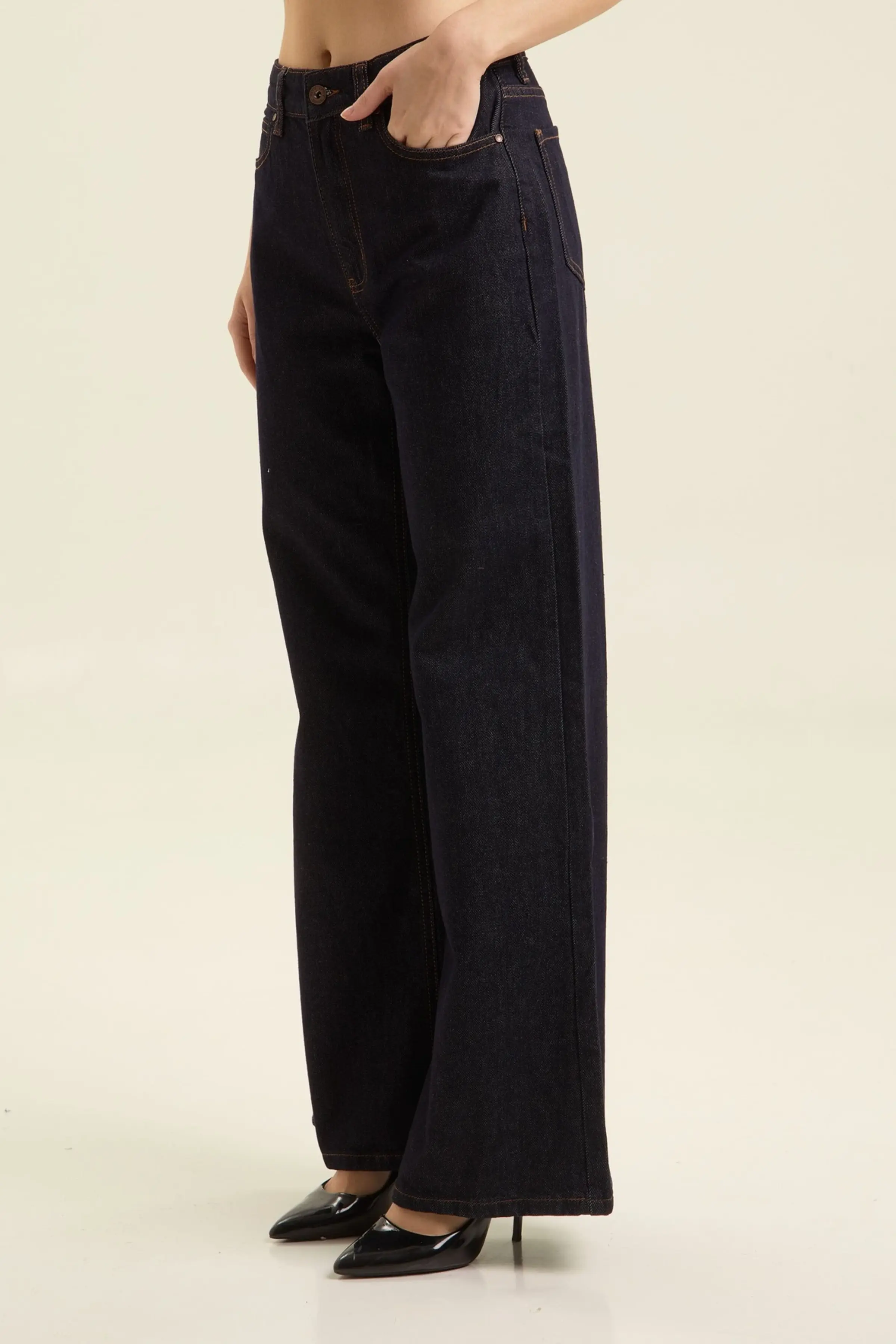 Джинсы темно-синий для женщин 47855-18 74