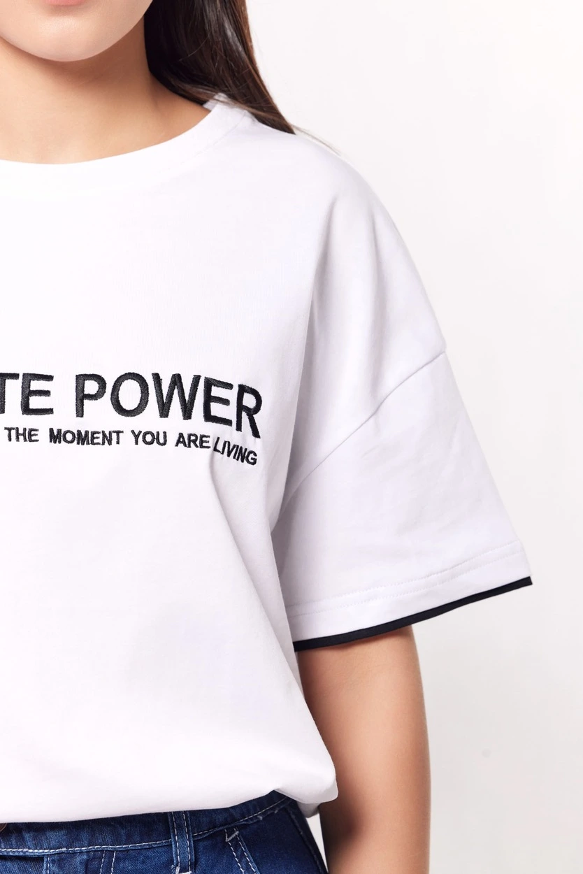 Футболка белый для женщин 44275-4 67