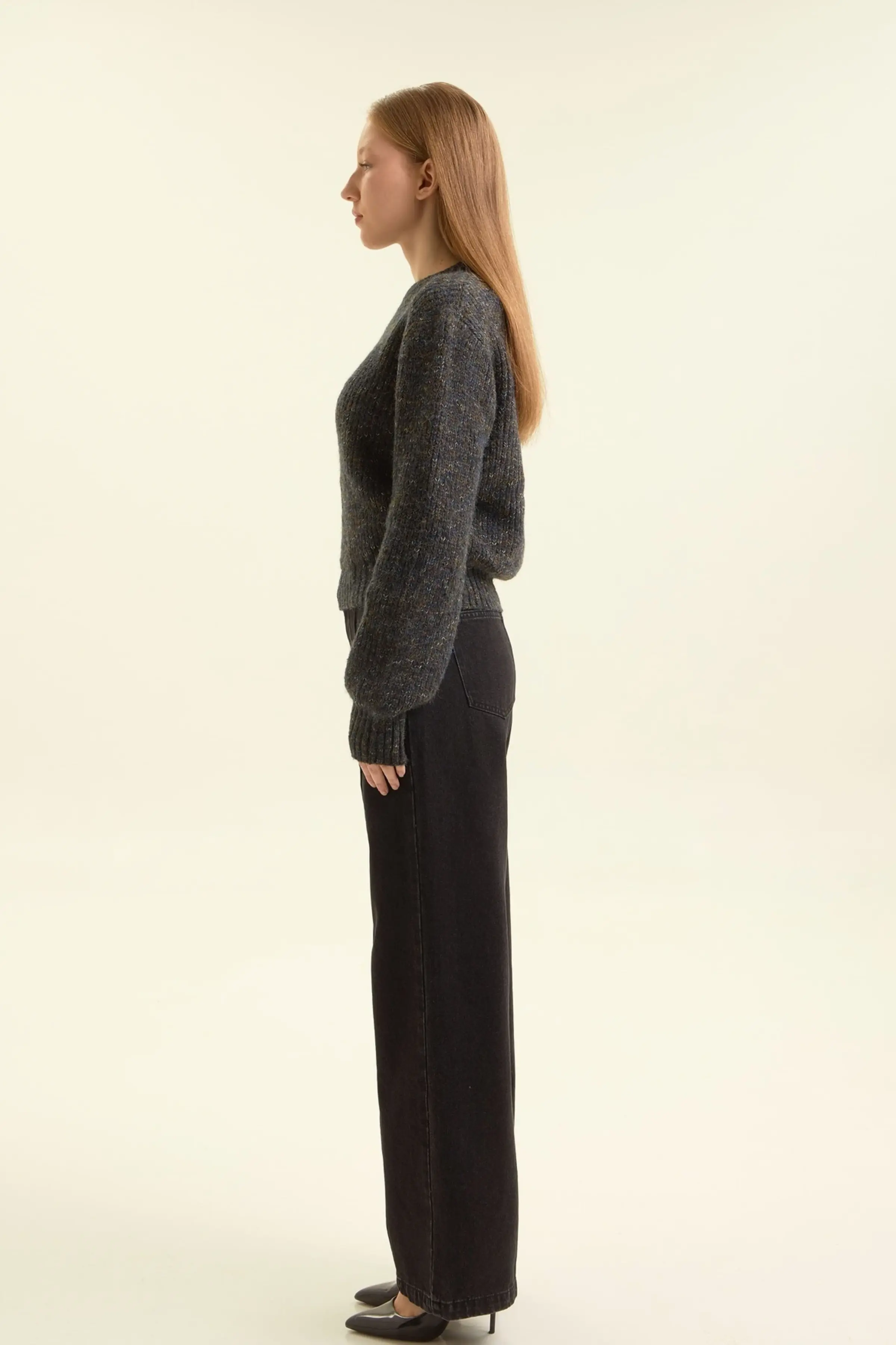 Джинсы черный для женщин 47299-1 74