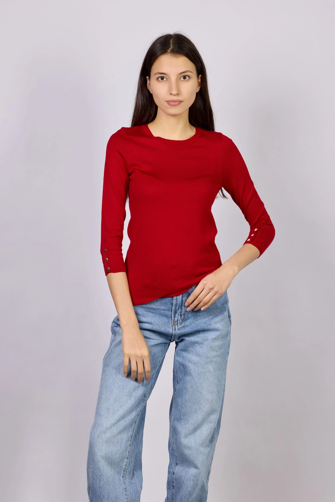 Джемпер красный для женщин 42258-7 60
