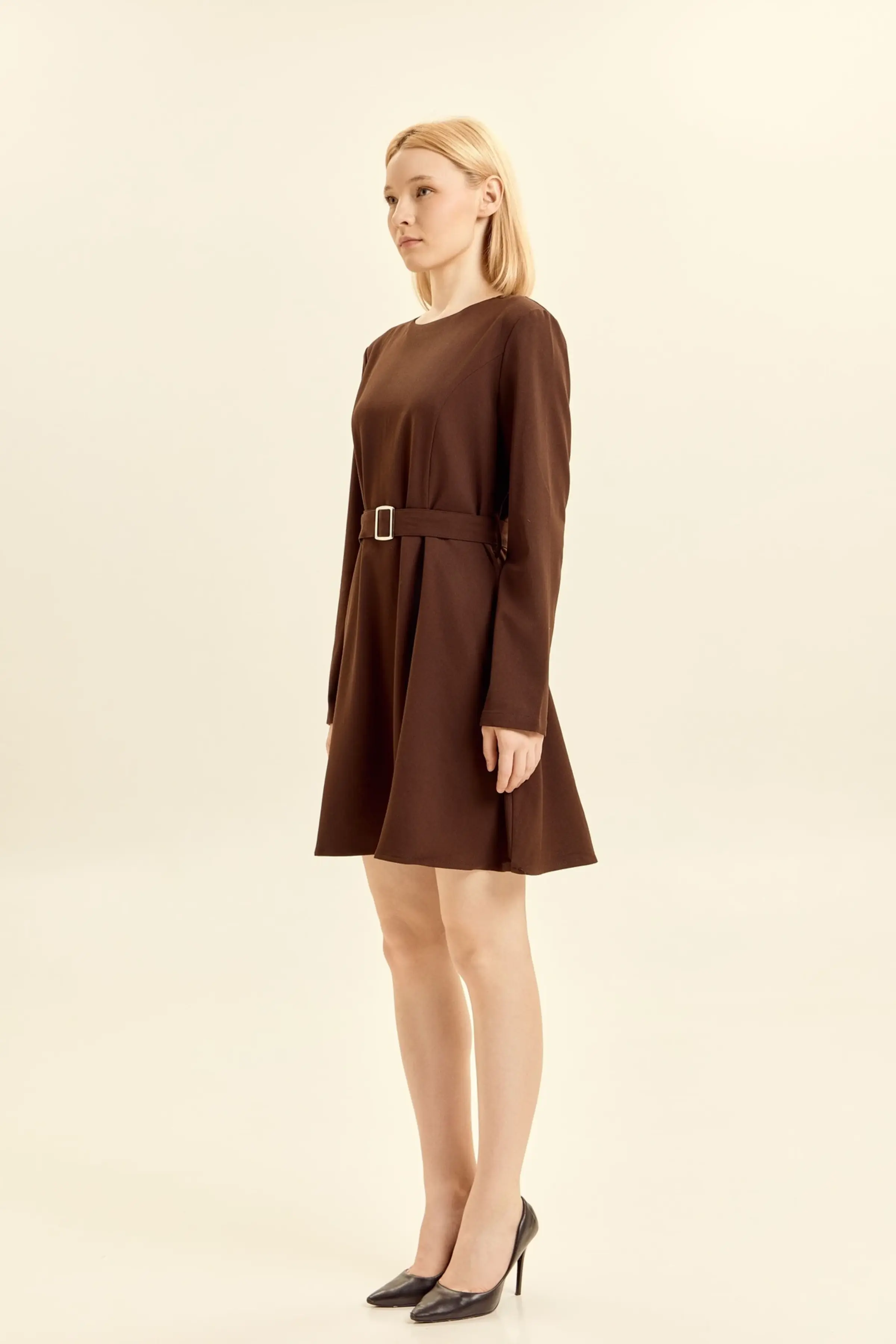 Платье коричневый для женщин 46239-13 54