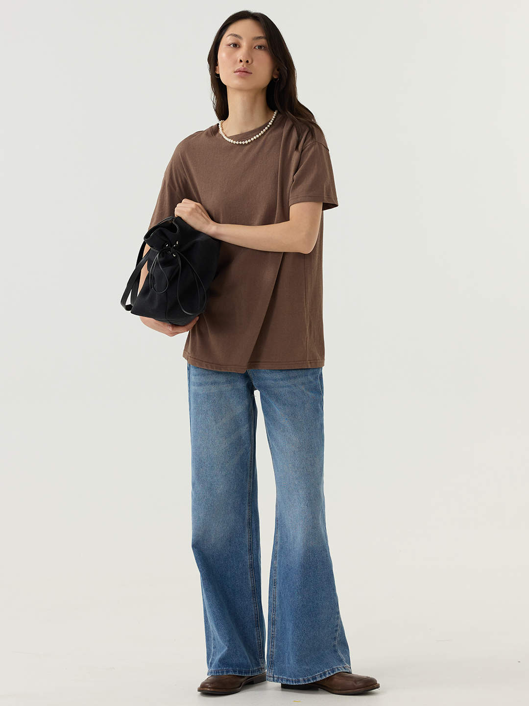 Футболка коричневый для женщин 48281-13 67