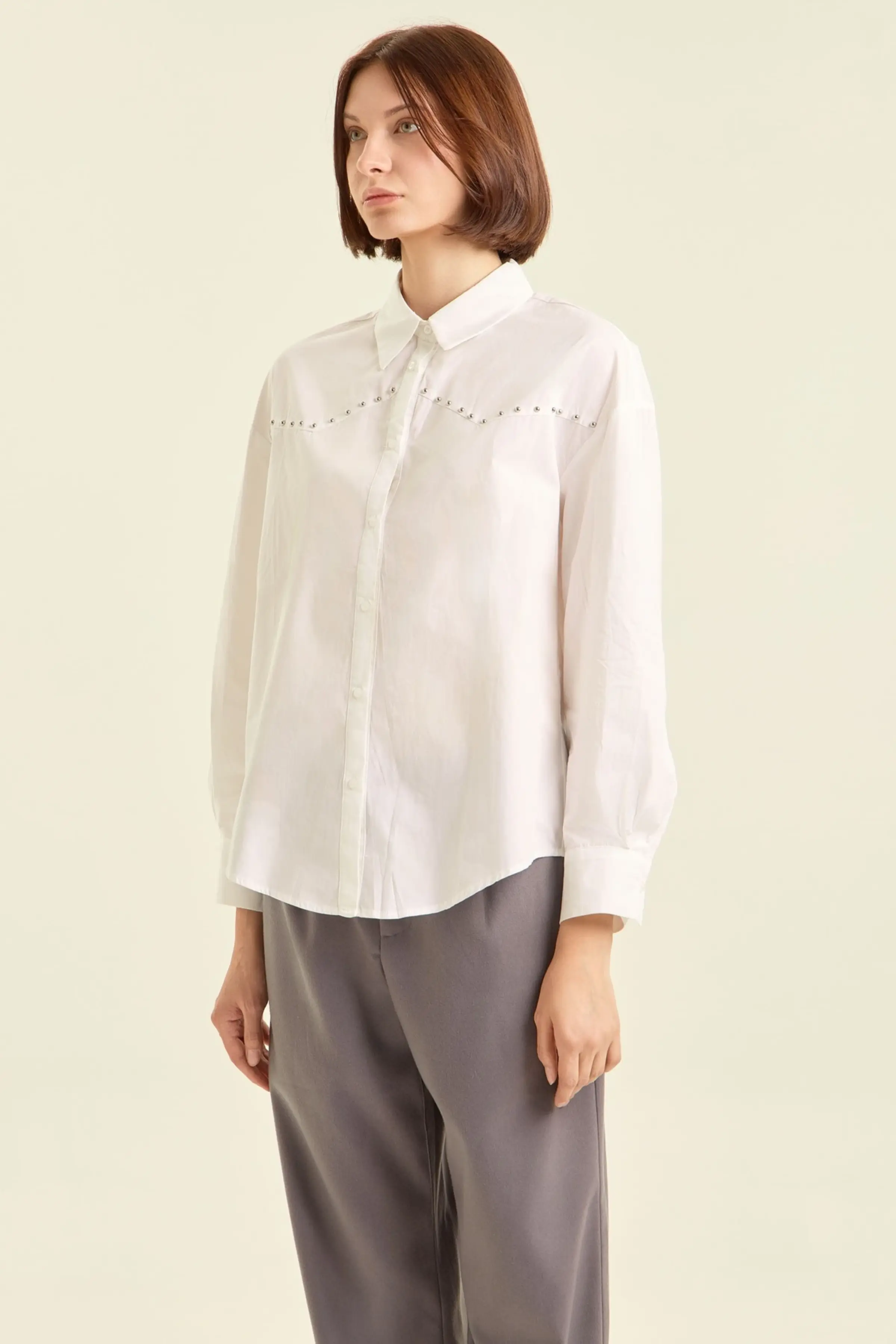 Рубашка белый для женщин 47221-4 66