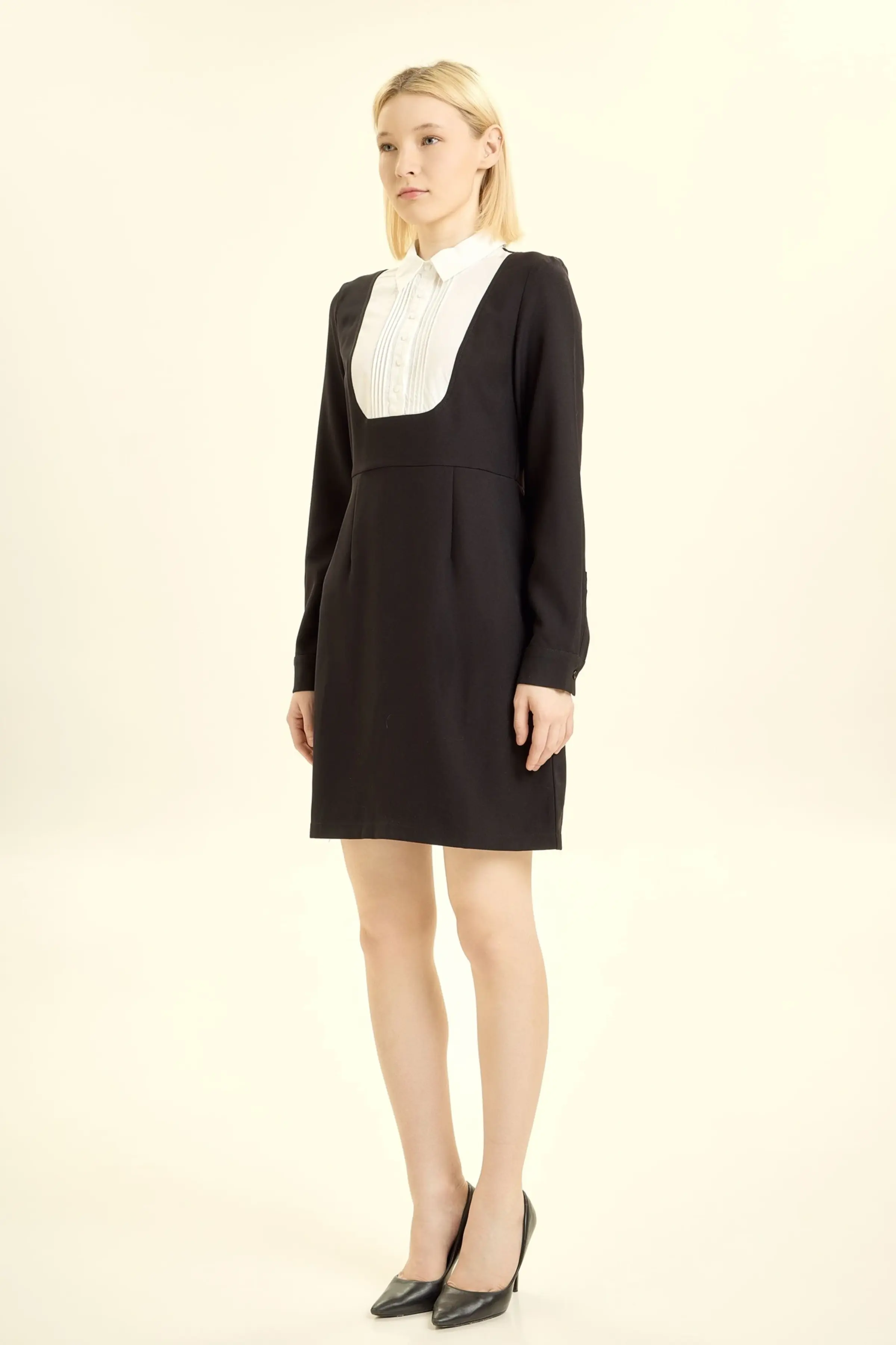 Платье черный для женщин 46142-1 54