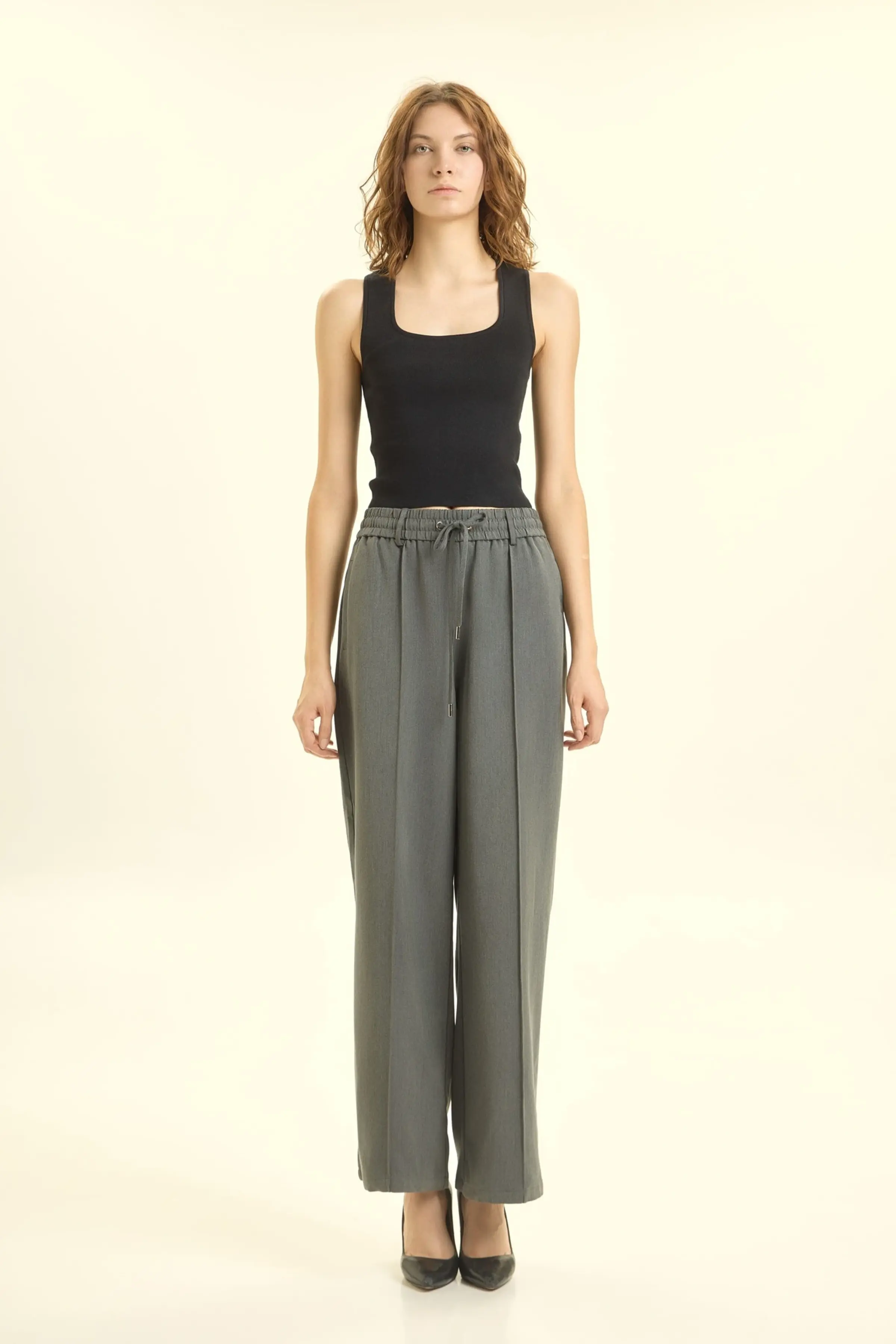 Брюки серый для женщин 46200-61 71