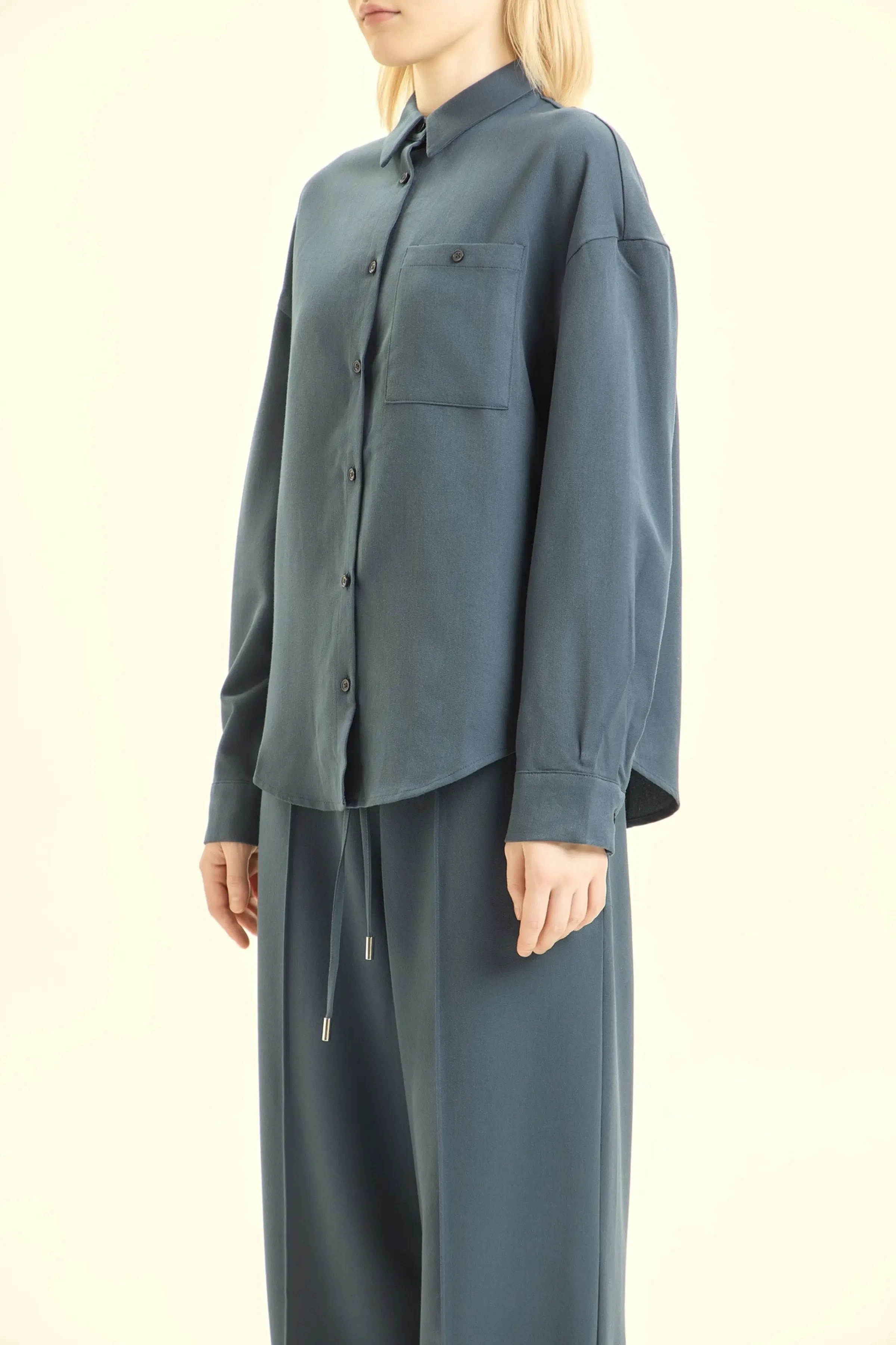 Рубашка темно-синий для женщин 46302-18 66