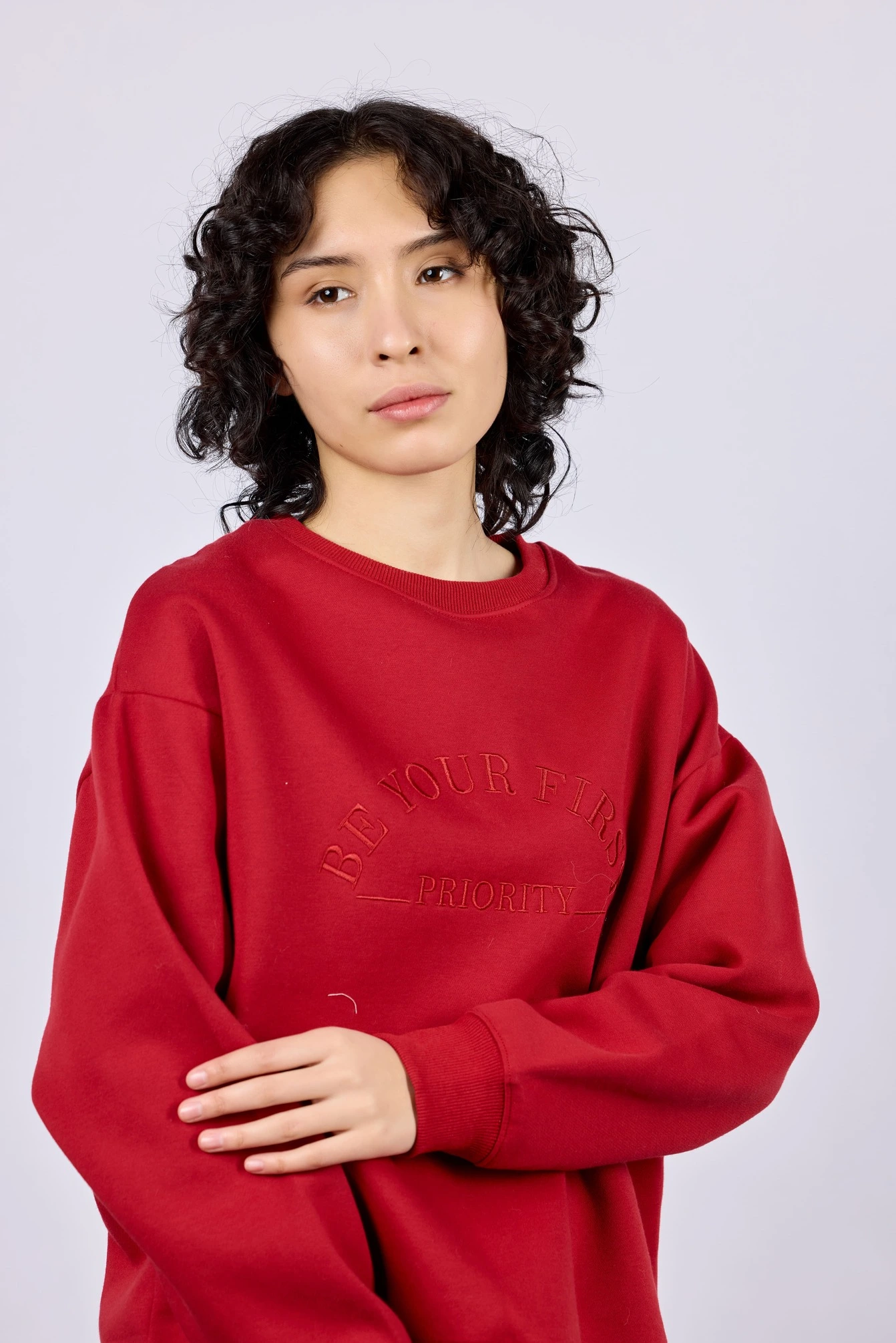 Толстовка красный для женщин 43247-7 55