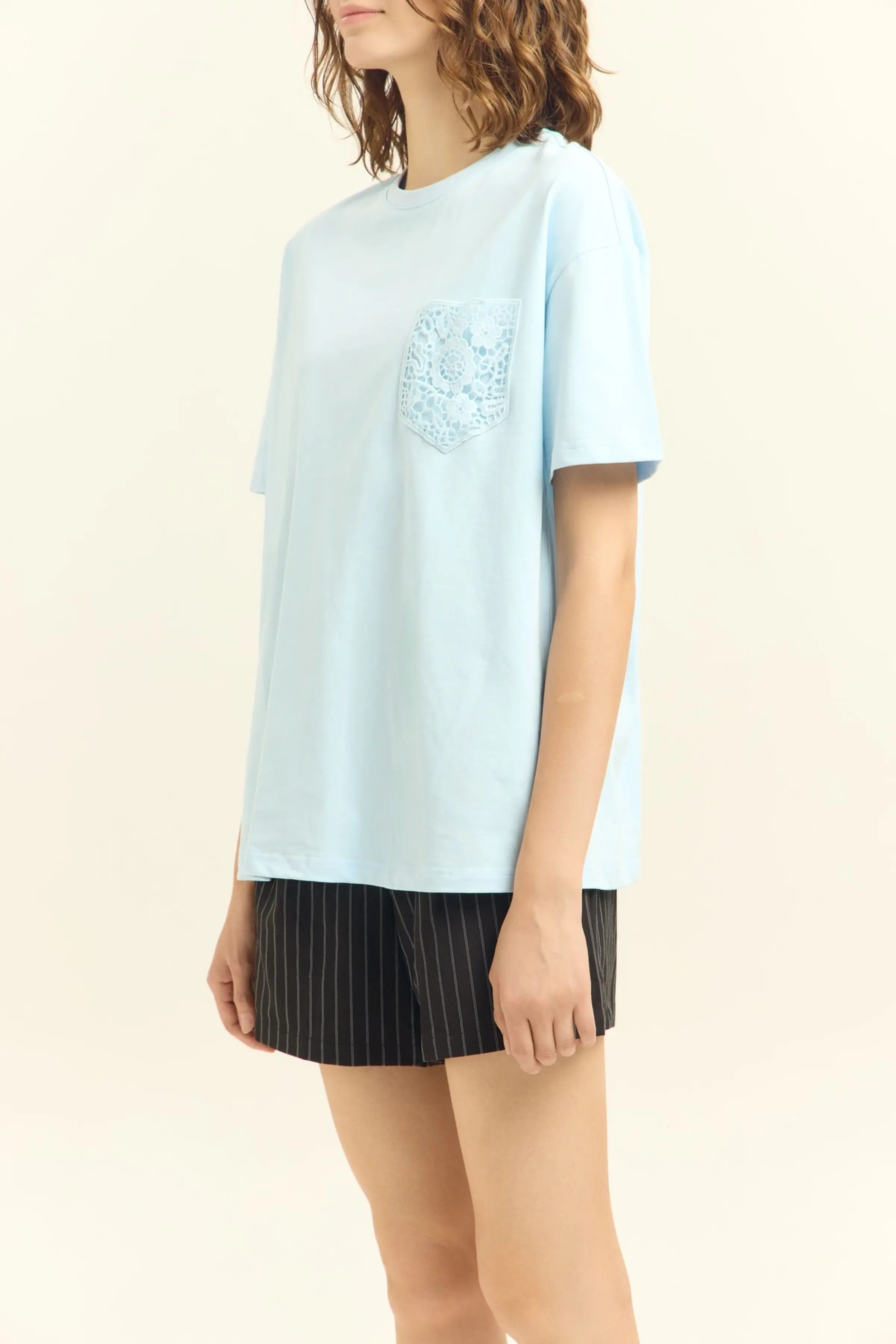 Футболка голубой для женщин 45261-10 67