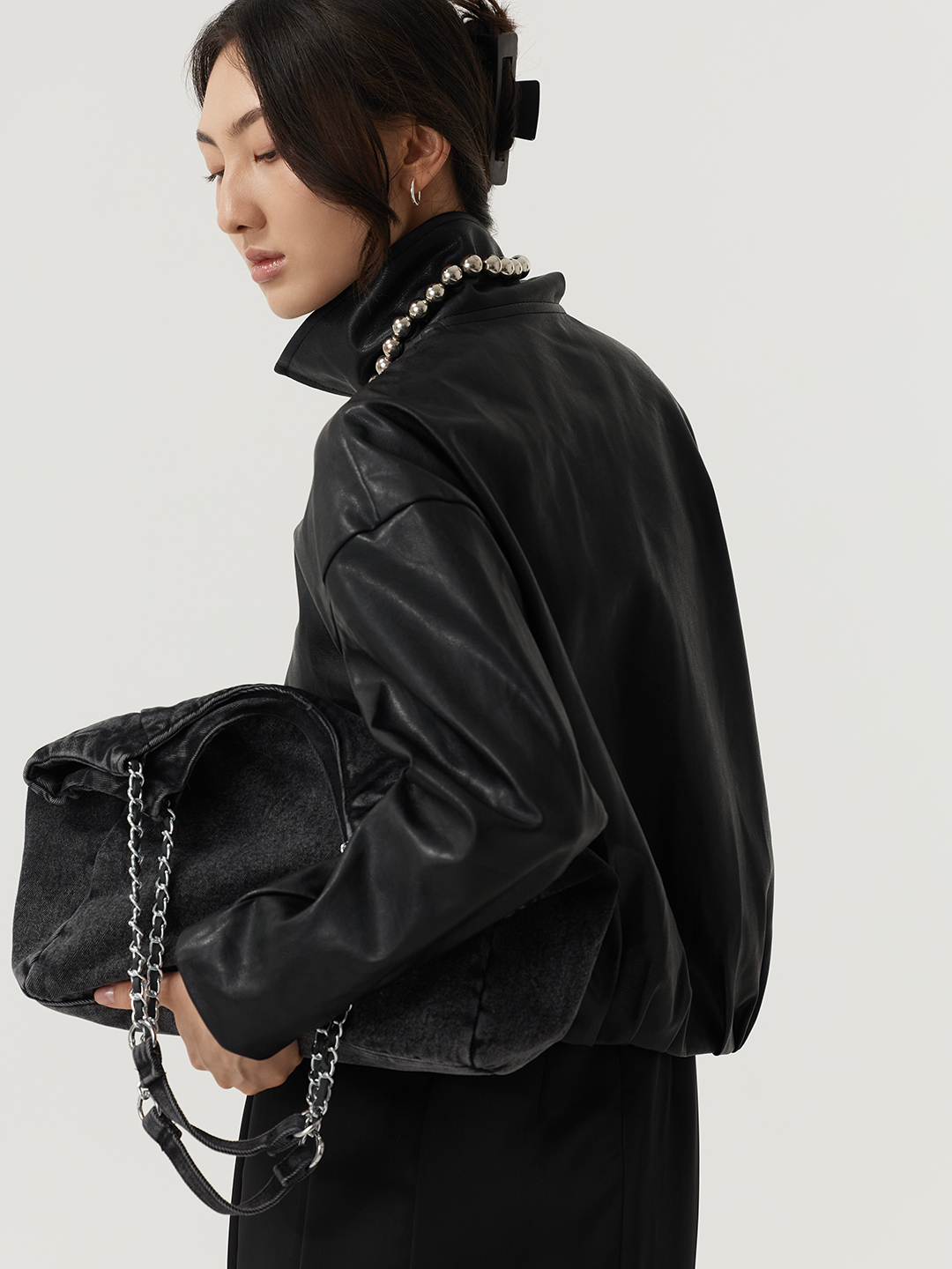 Куртка черный для женщин 48297-1 47