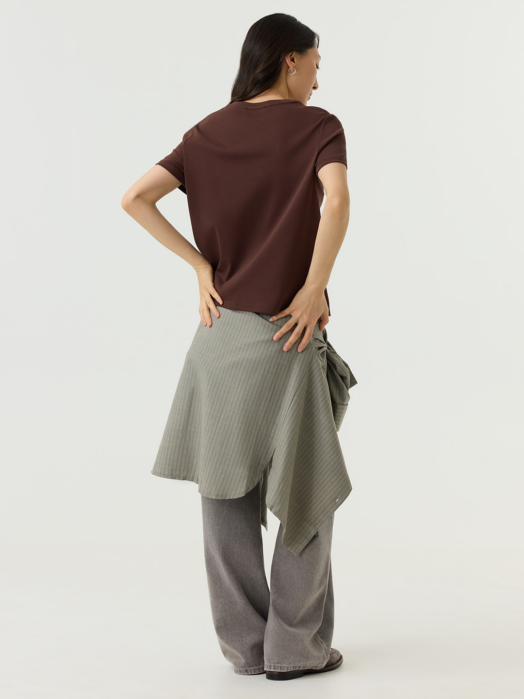 Футболка коричневый для женщин 48172-13 67