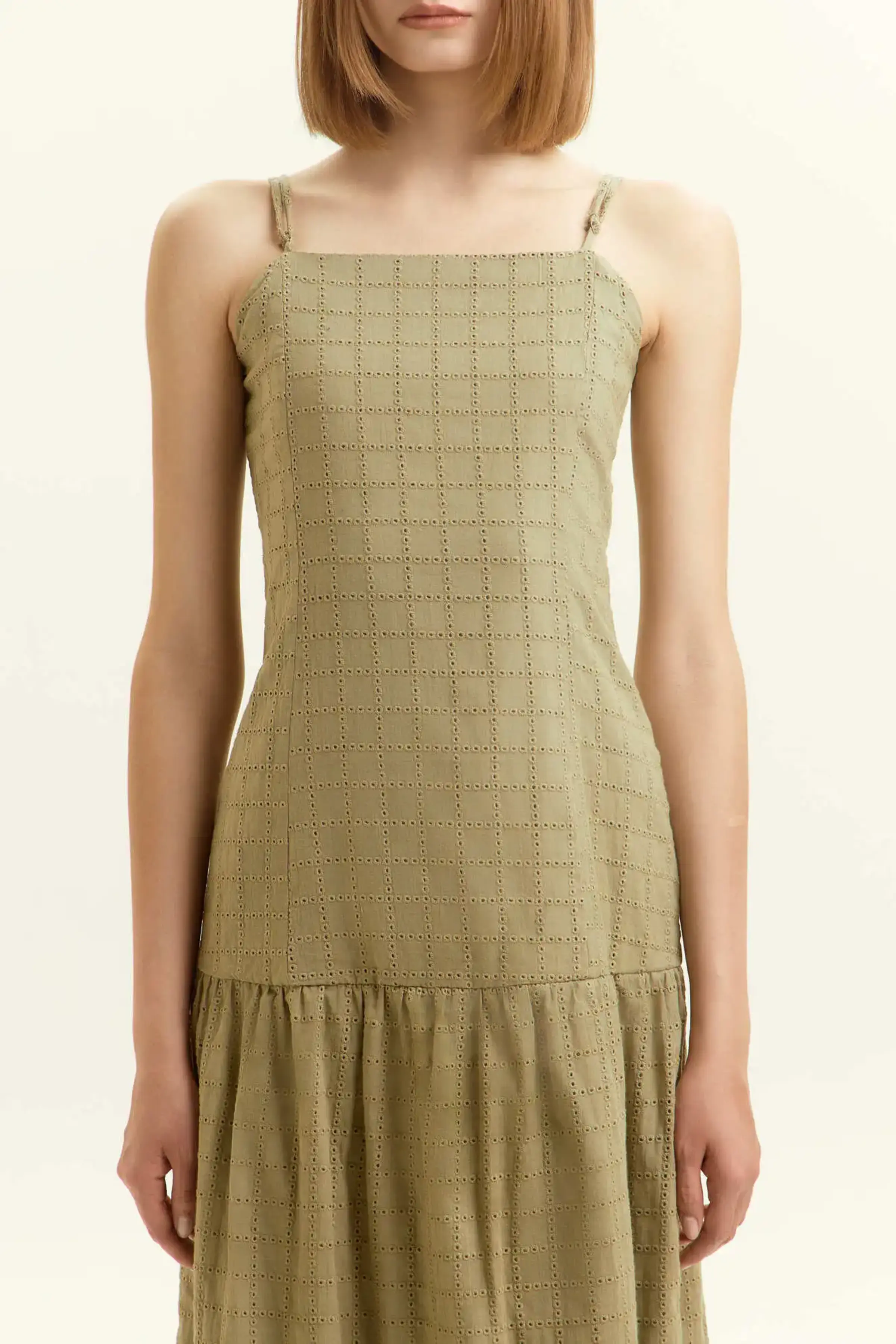 Сарафан хаки для женщин 45143-14 48