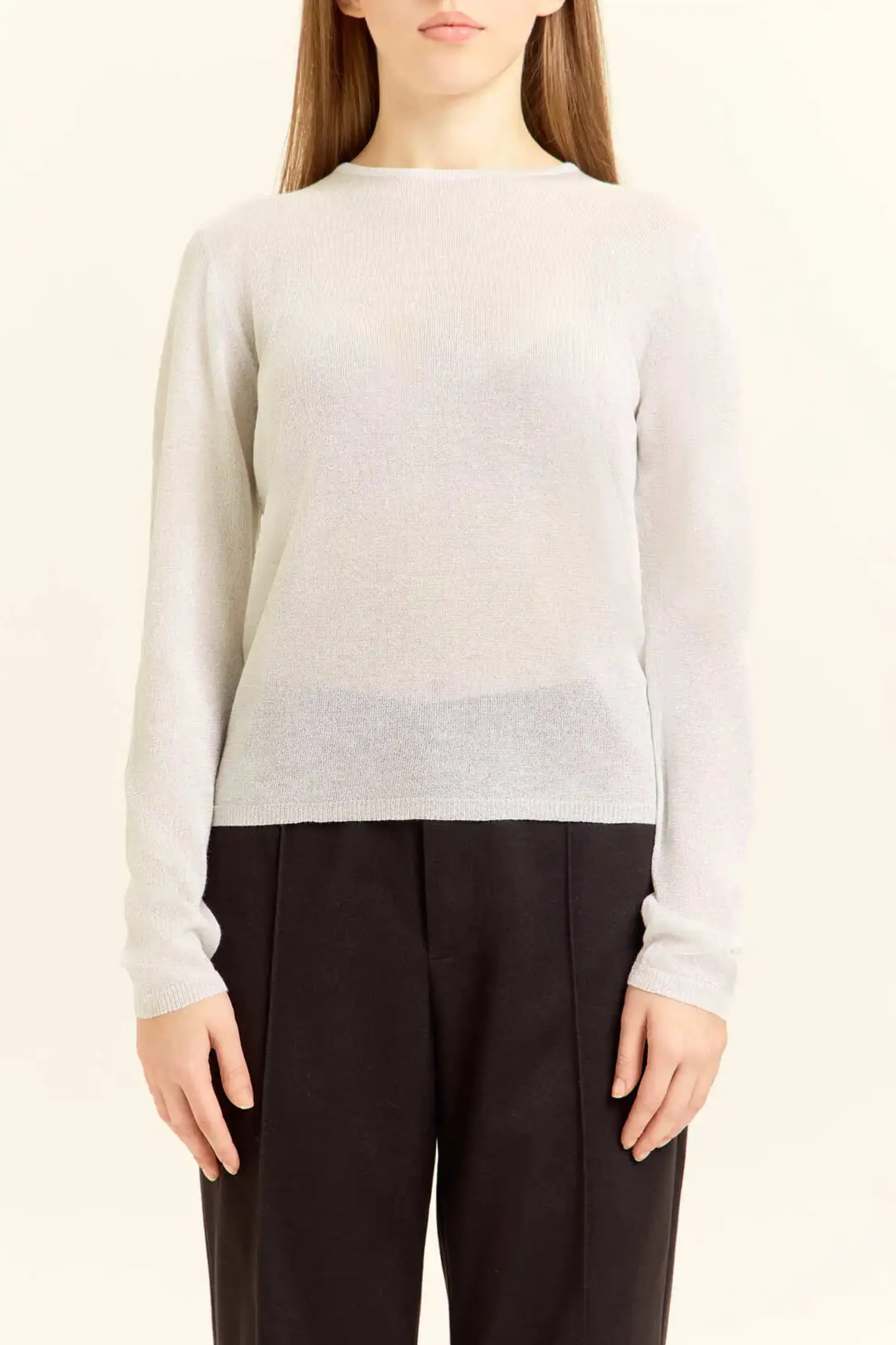 Джемпер белый для женщин 47172-4 60