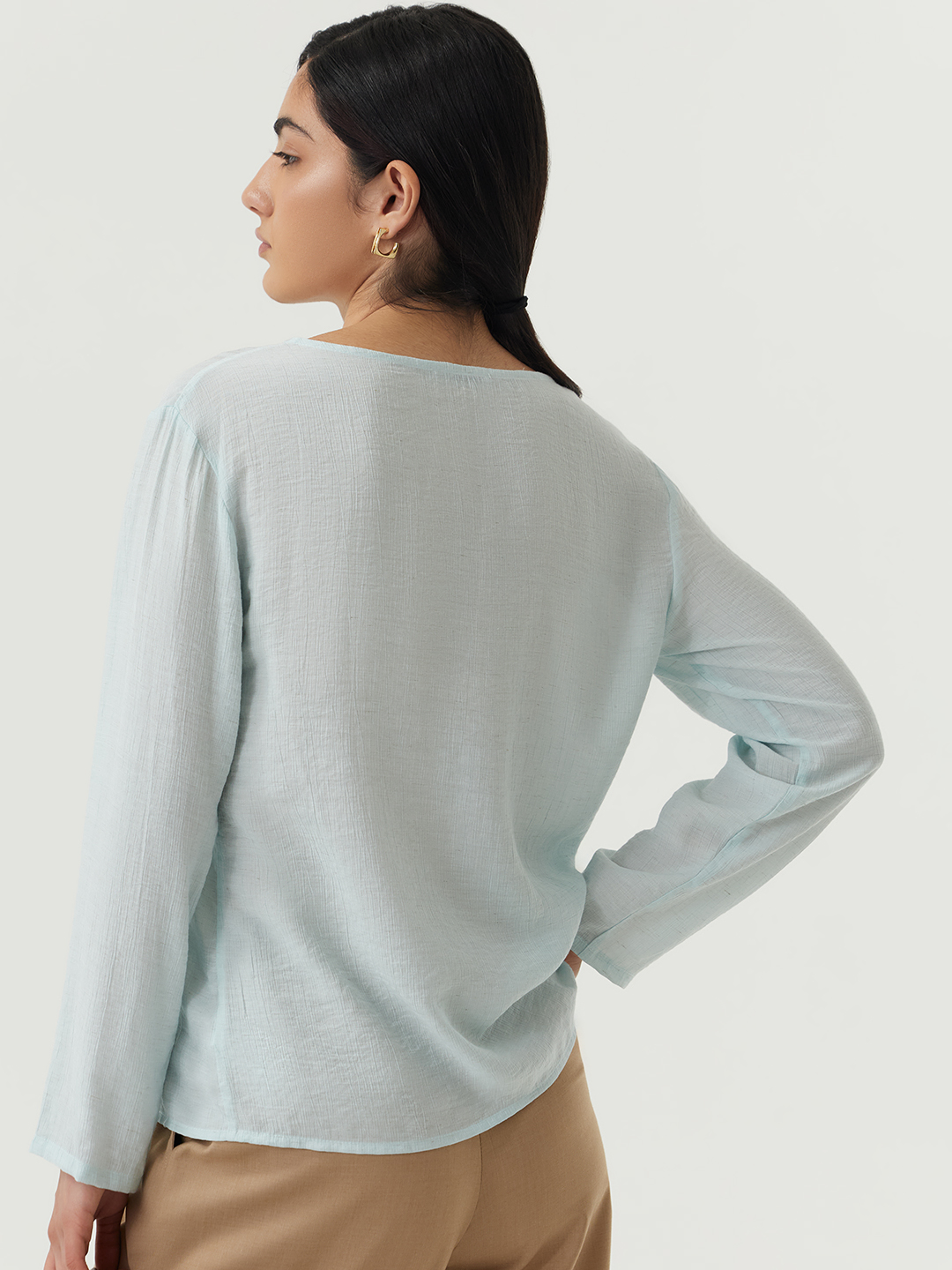 Блузка голубой для женщин 48215-10 28