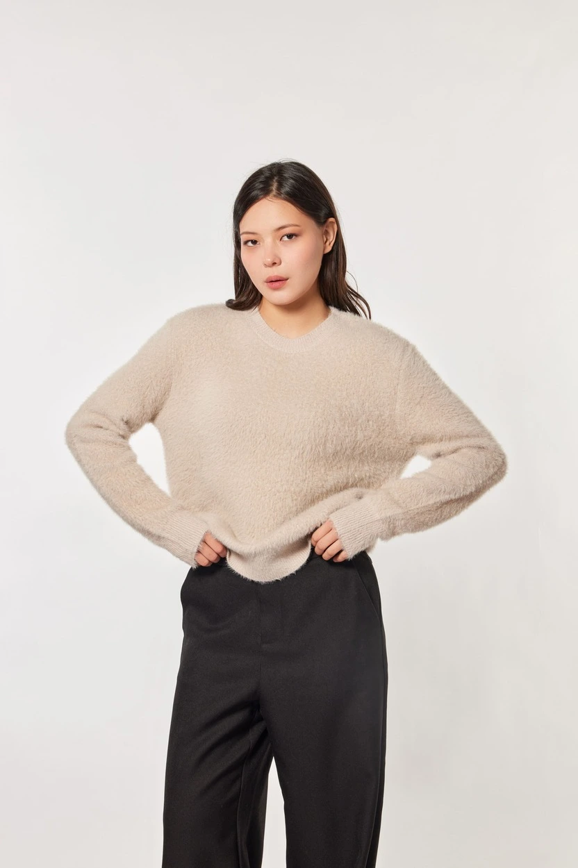 Джемпер бежевый для женщин 44162-15 60