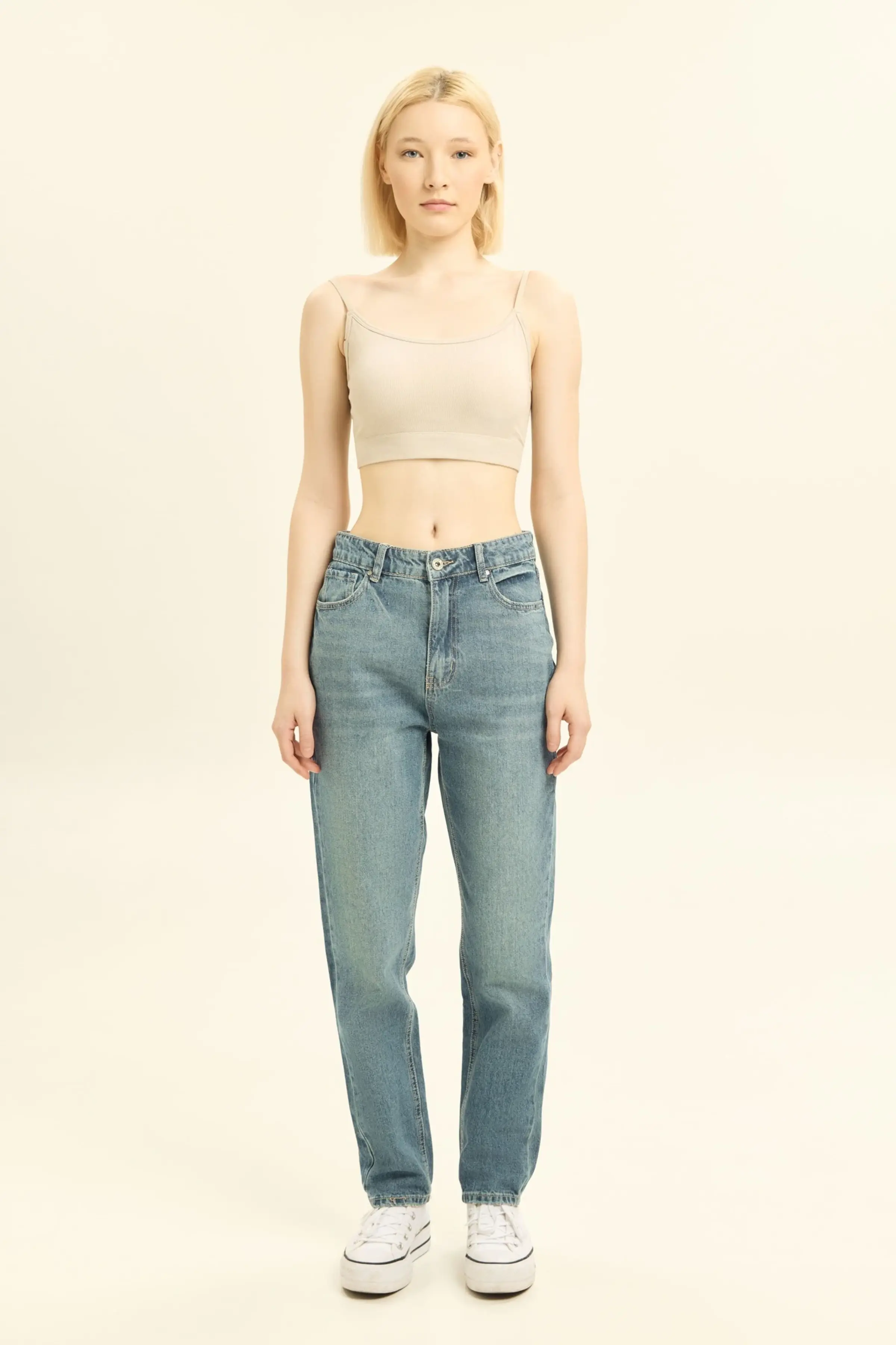 Джинсы голубой для женщин 45755-10 74