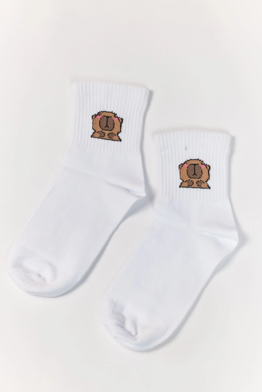 Носки белый для женщин K-200-4 21