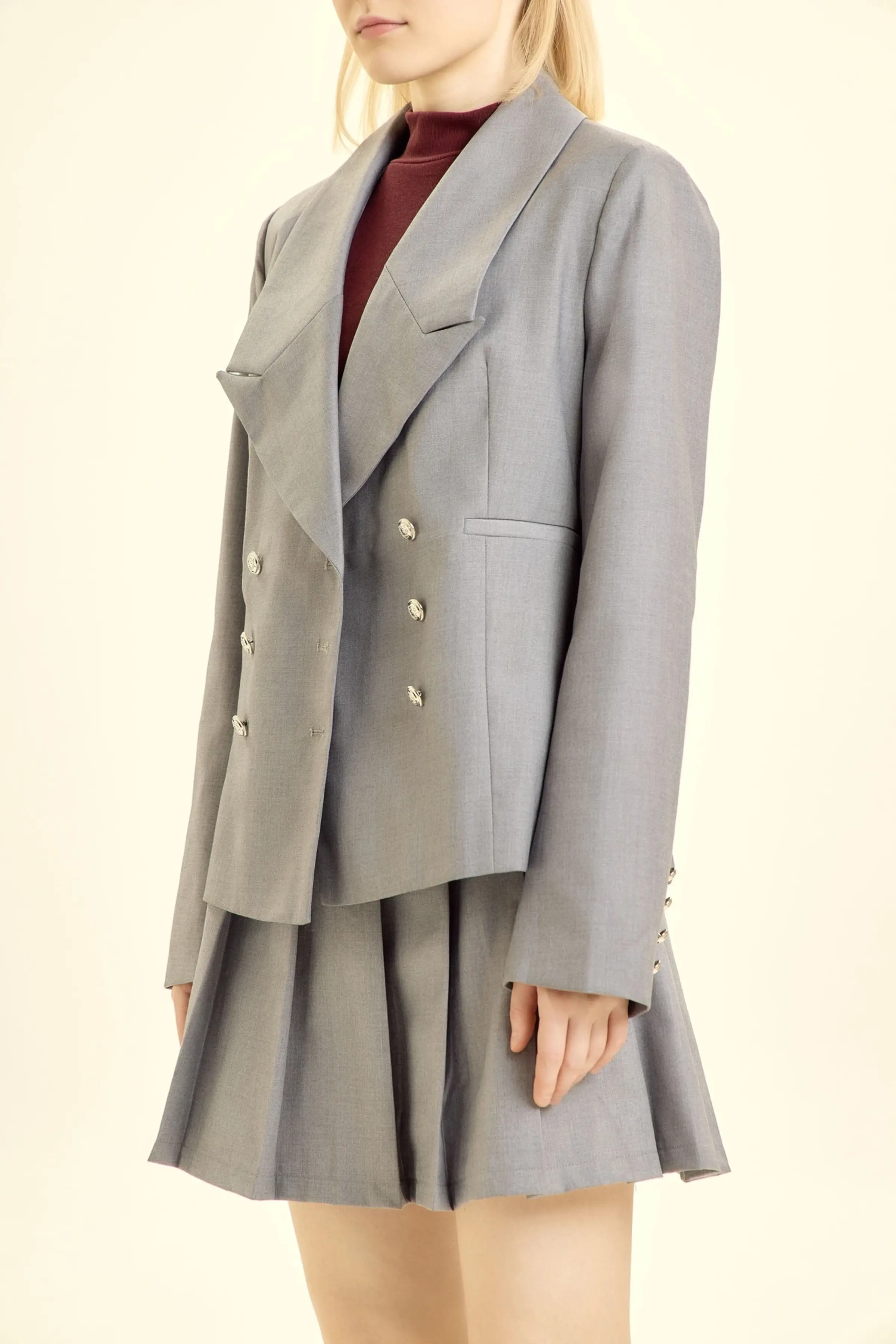 Жакет серый для женщин 46139-61 64