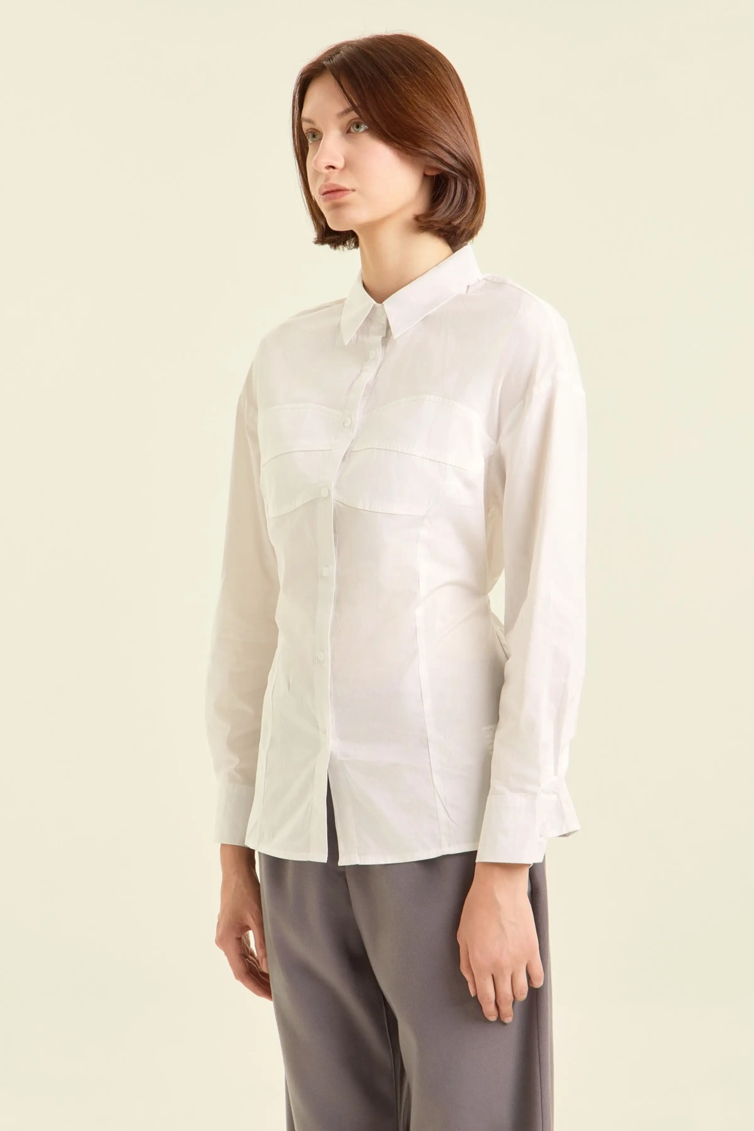 Рубашка белый для женщин 47234-4 66