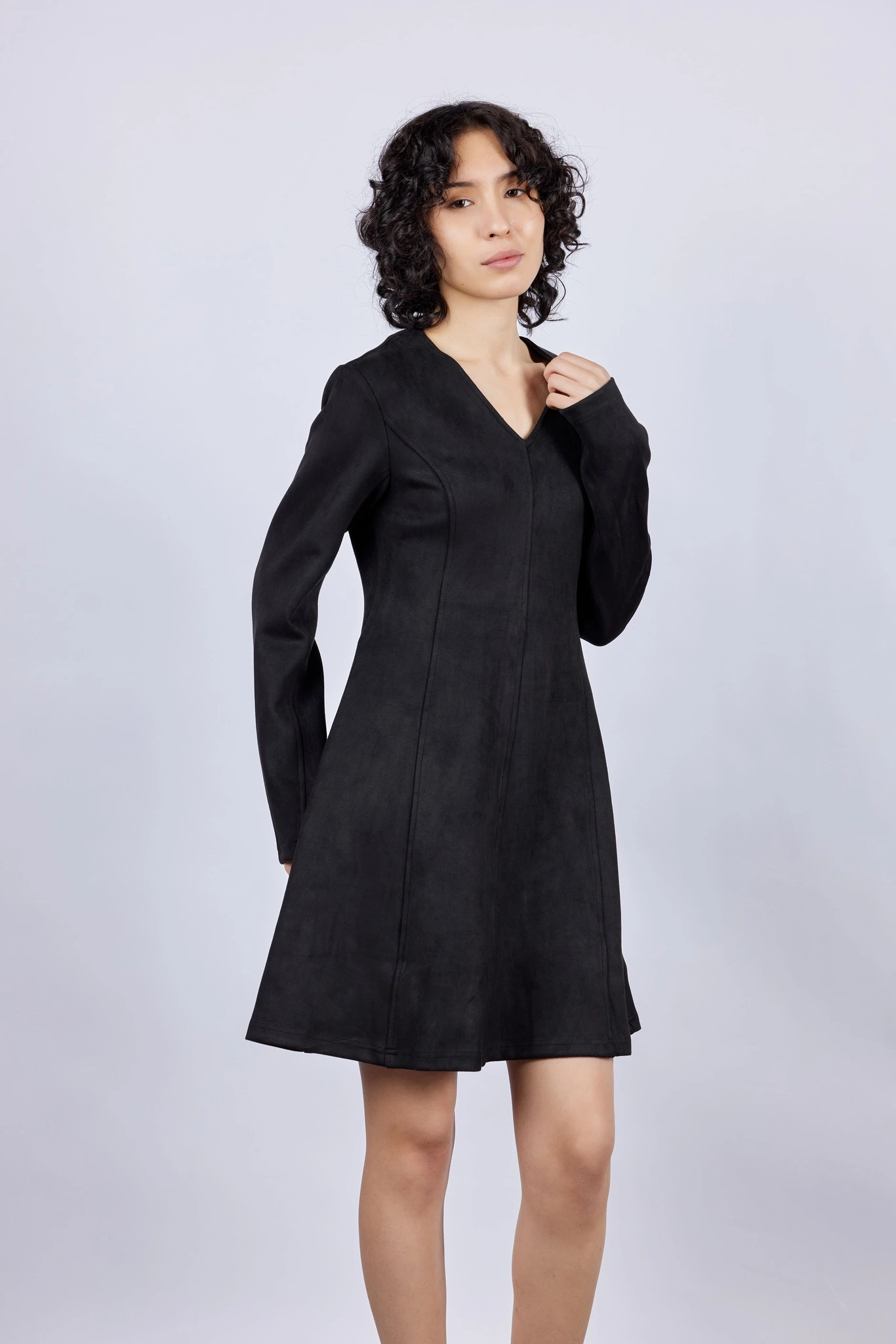 Платье черный для женщин 43203-1 54