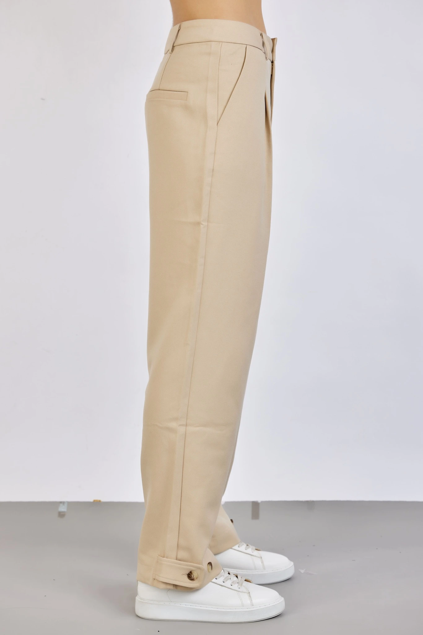 Брюки бежевый для женщин 43154-15 71