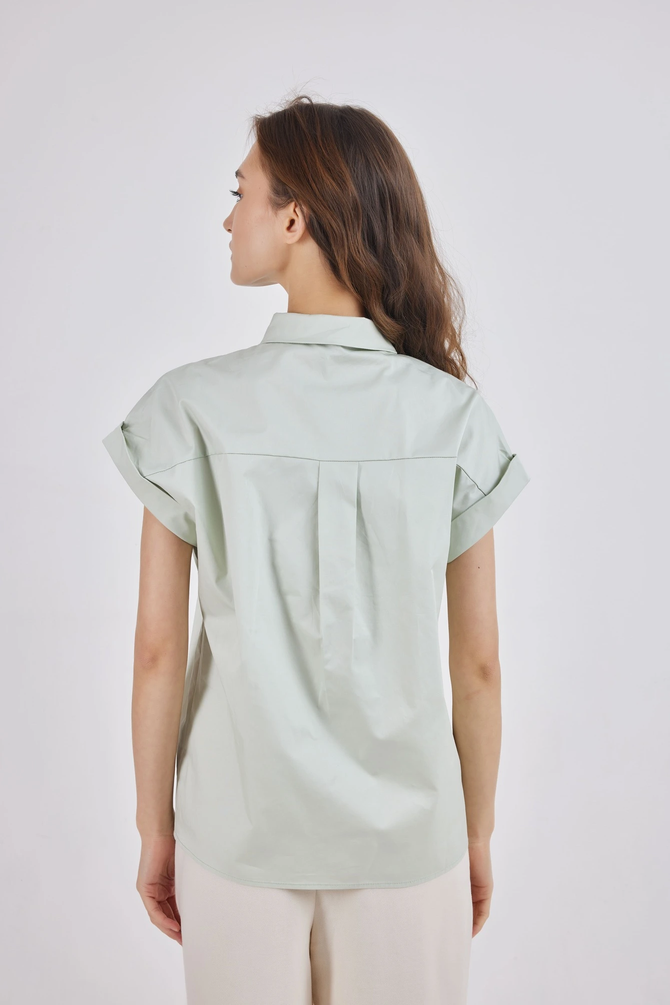 Рубашка светло-зеленый для женщин 41256-8 66