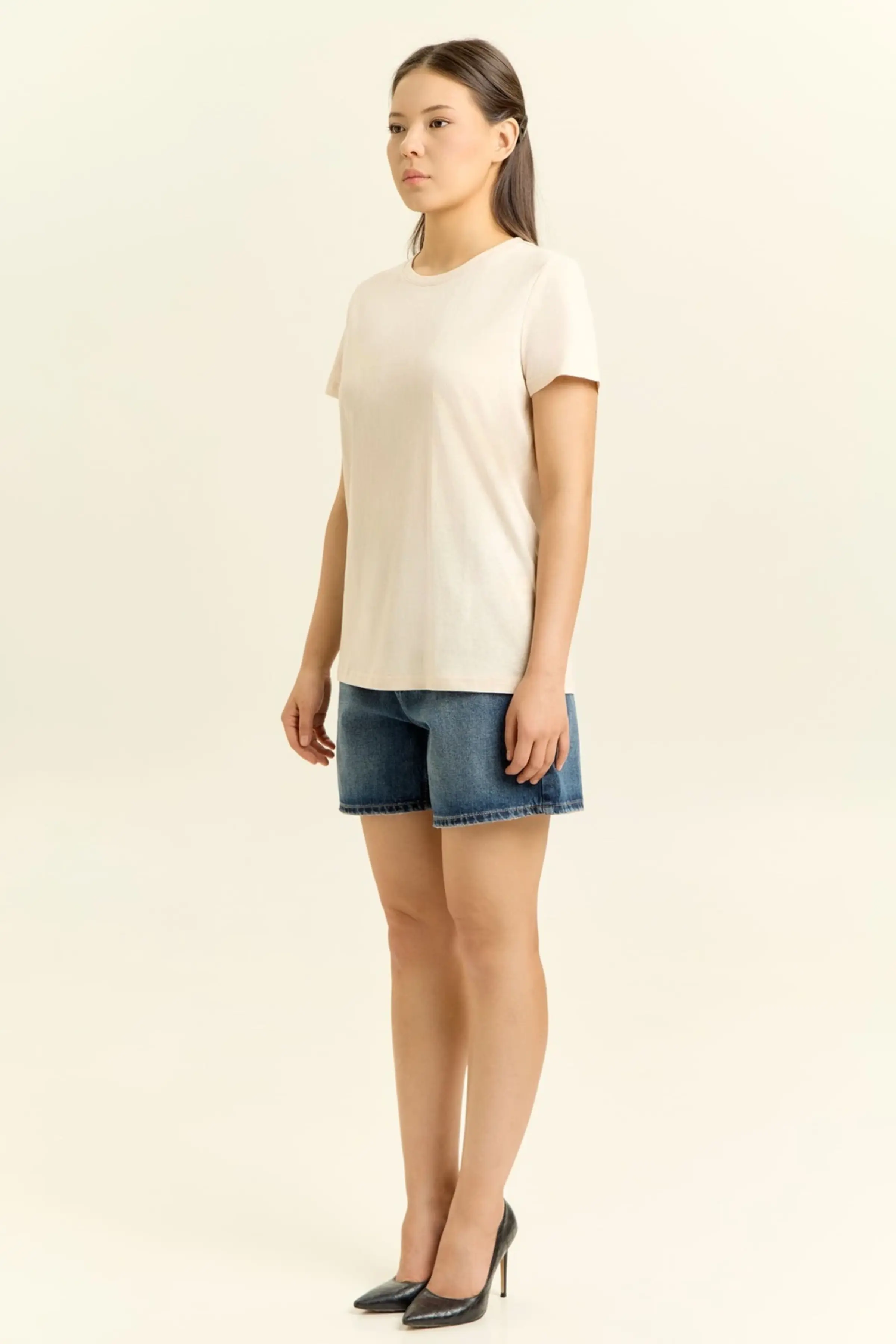 Футболка бежевый для женщин 45107-15 67