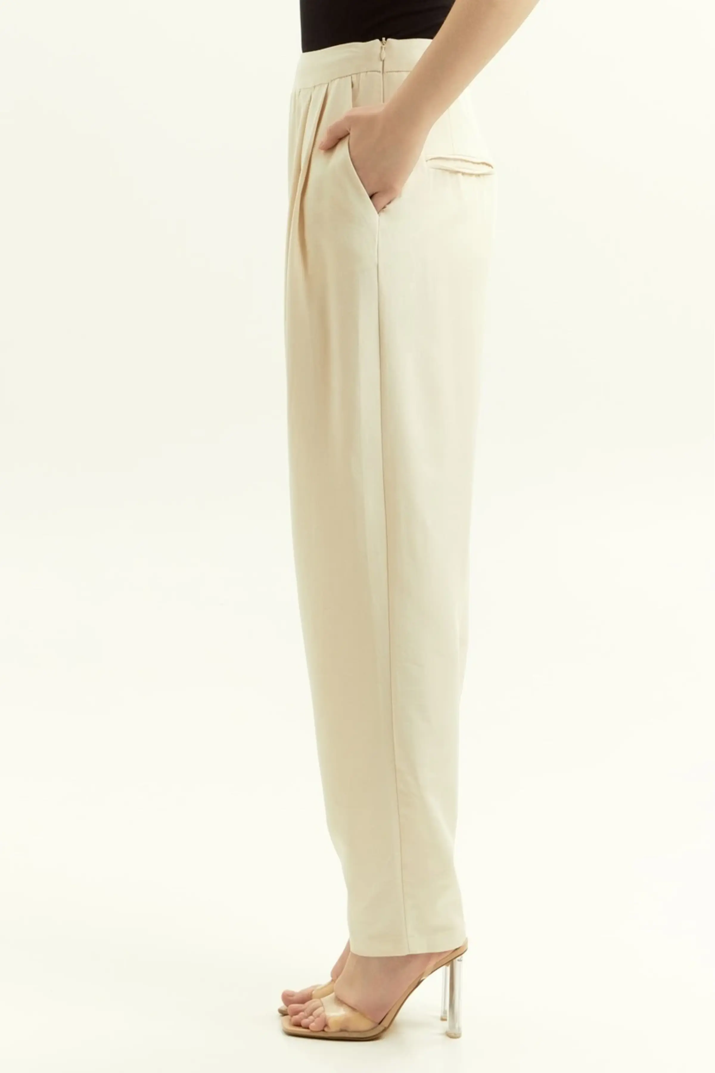 Брюки бежевый для женщин 45288-15 71